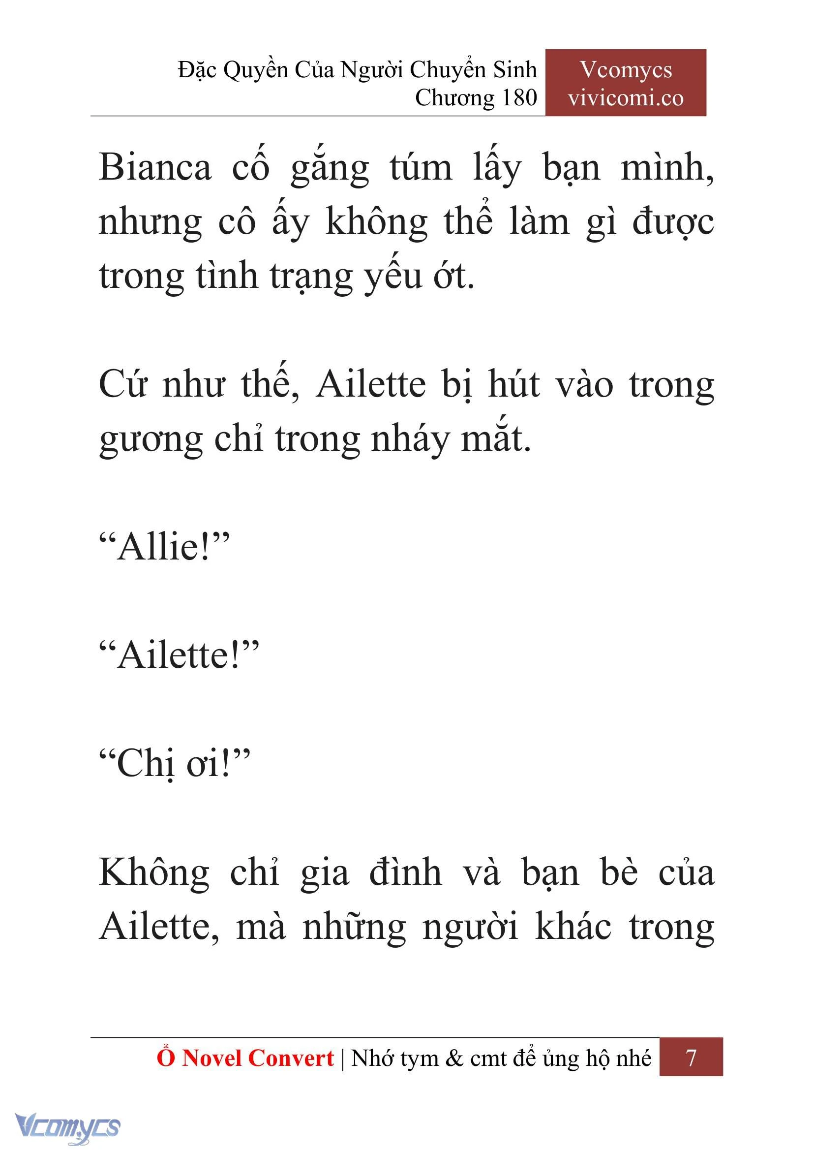 [Novel] Đặc Quyền Của Người Chuyển Sinh Chapter  180 - 10