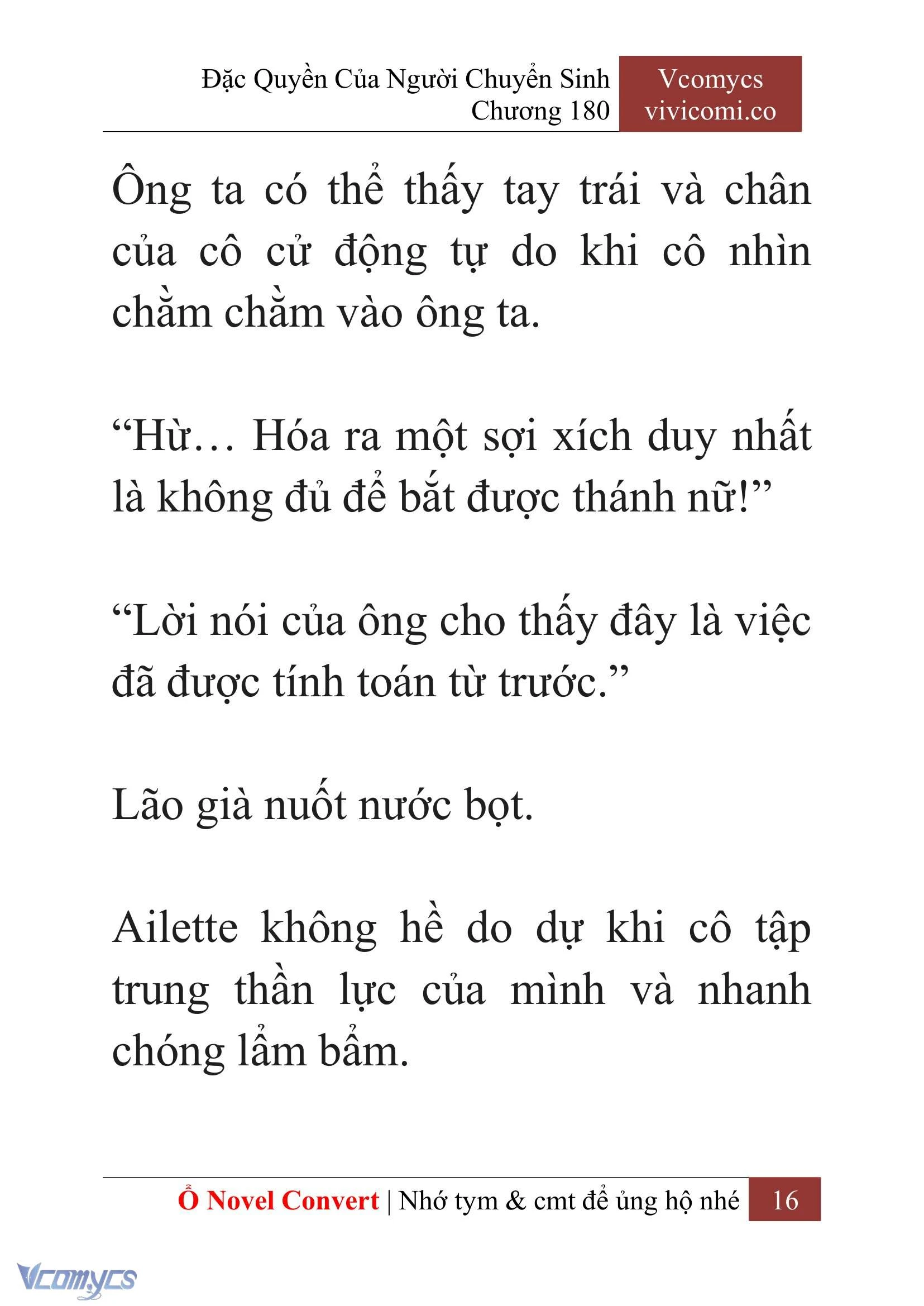 [Novel] Đặc Quyền Của Người Chuyển Sinh Chapter  180 - 19