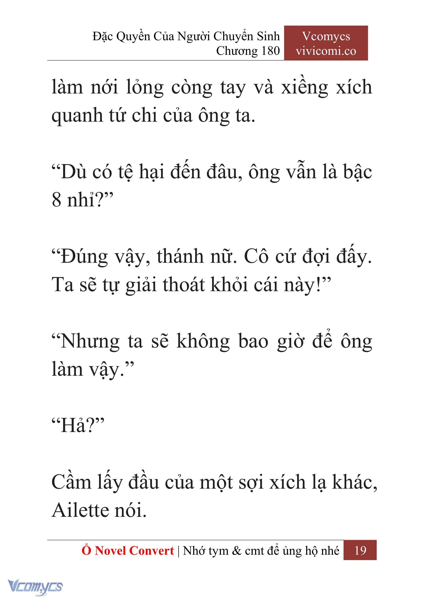 [Novel] Đặc Quyền Của Người Chuyển Sinh Chapter  180 - 22