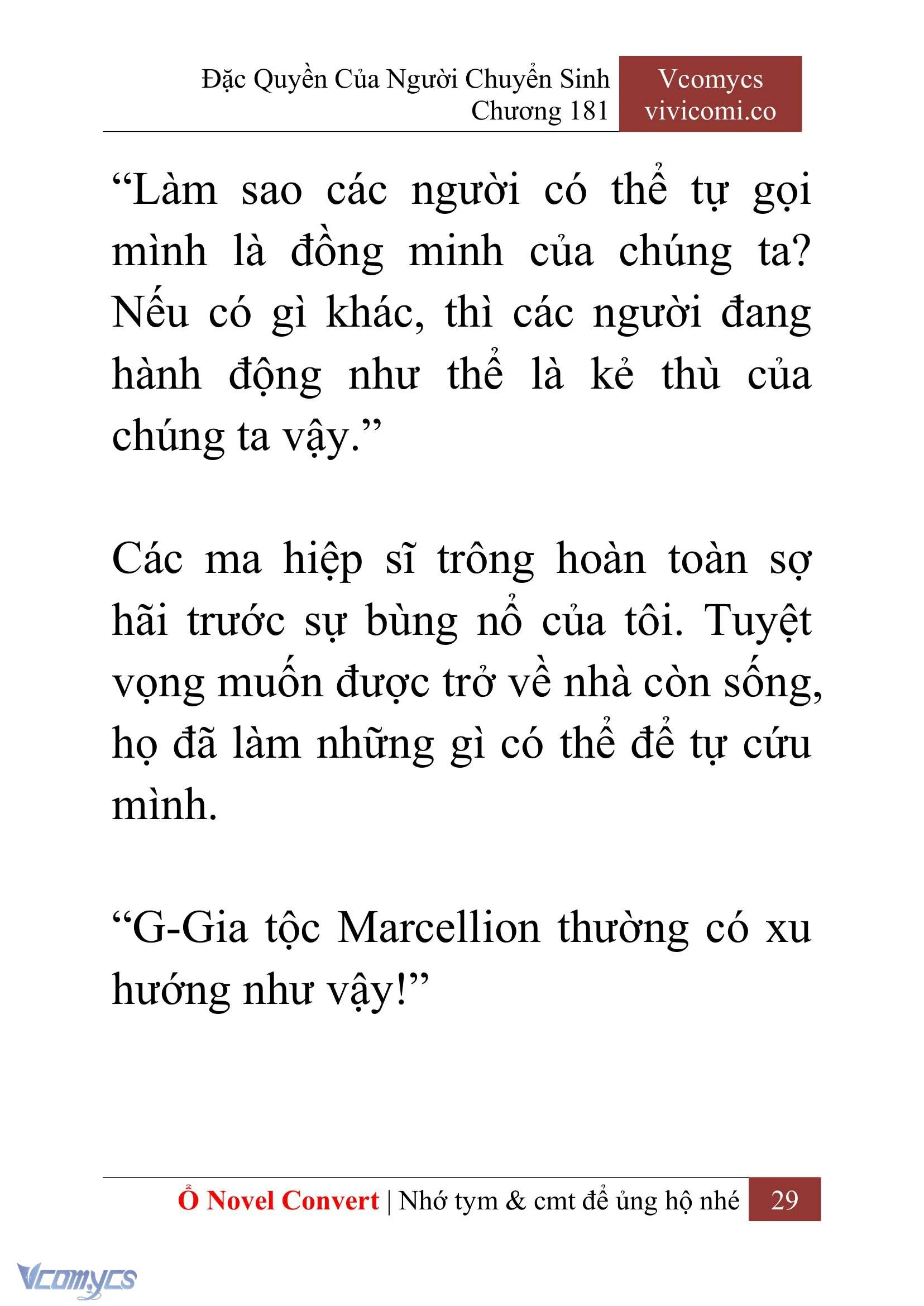 [Novel] Đặc Quyền Của Người Chuyển Sinh Chapter  181 - 32