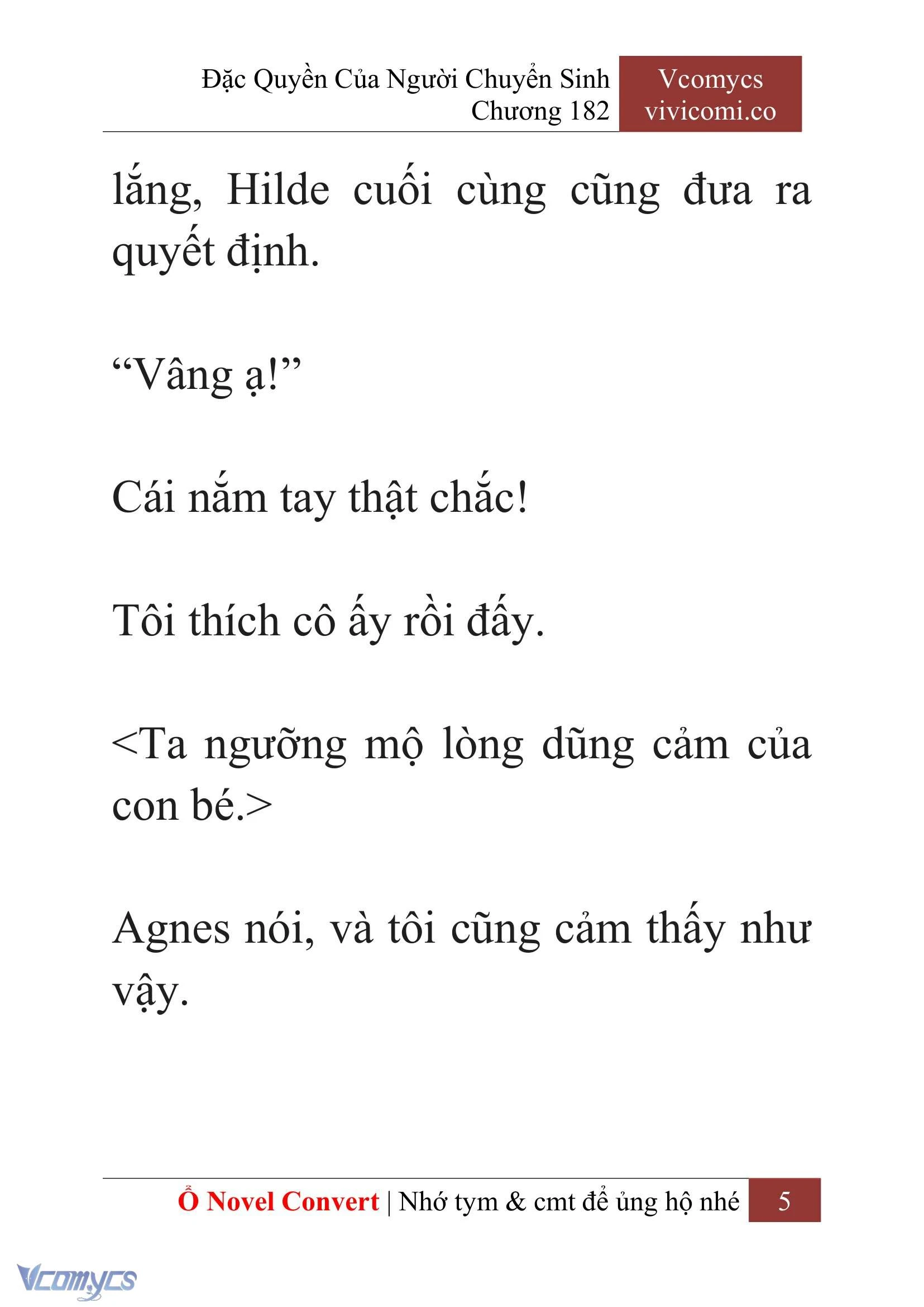 [Novel] Đặc Quyền Của Người Chuyển Sinh Chapter  182 - 8