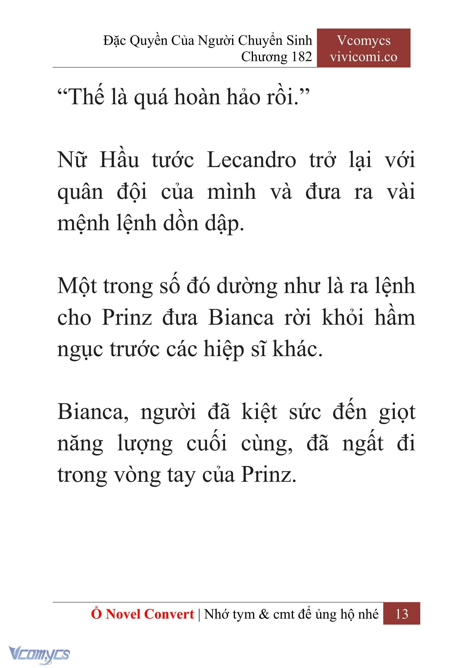 [Novel] Đặc Quyền Của Người Chuyển Sinh Chapter  182 - 16