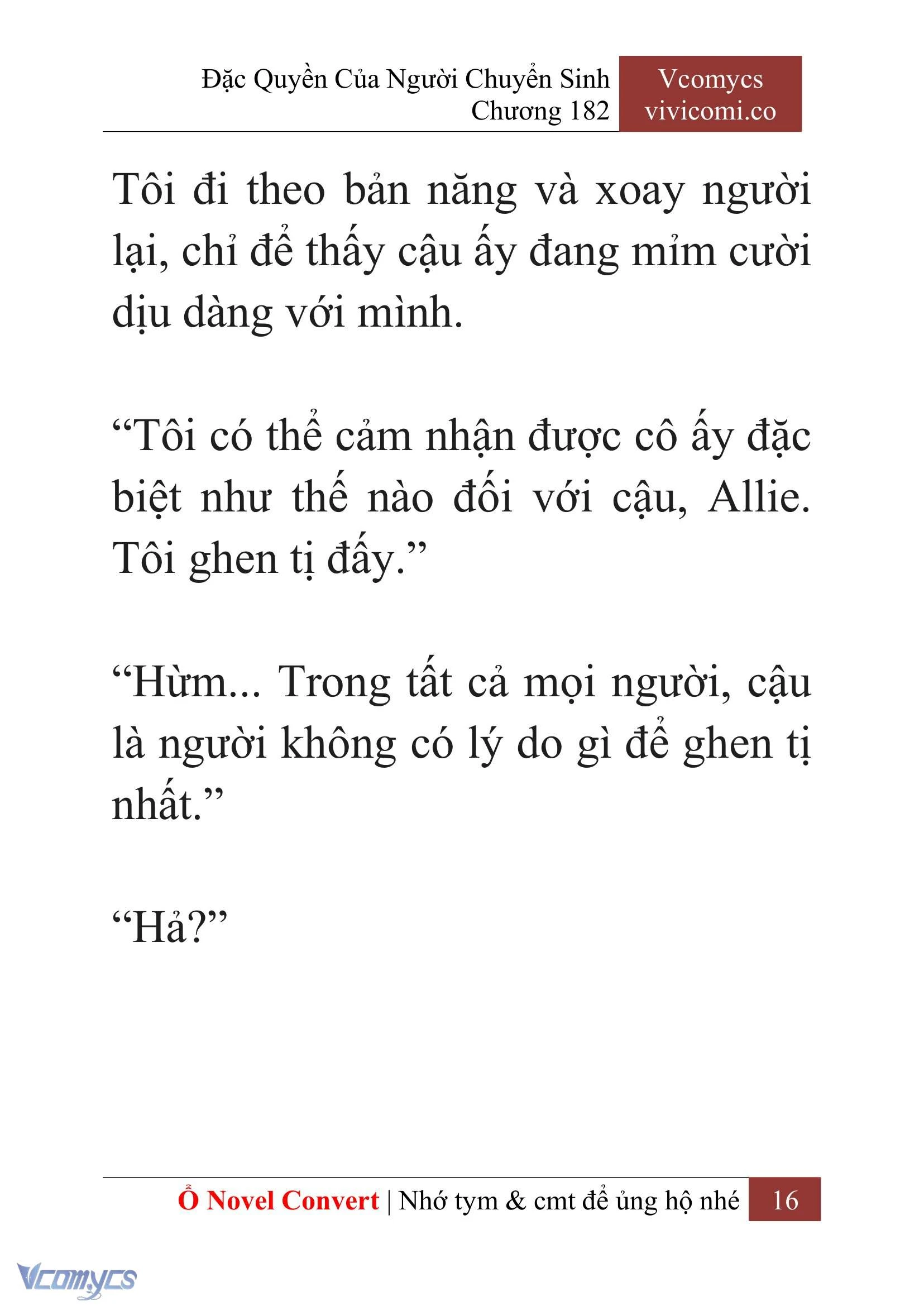 [Novel] Đặc Quyền Của Người Chuyển Sinh Chapter  182 - 19