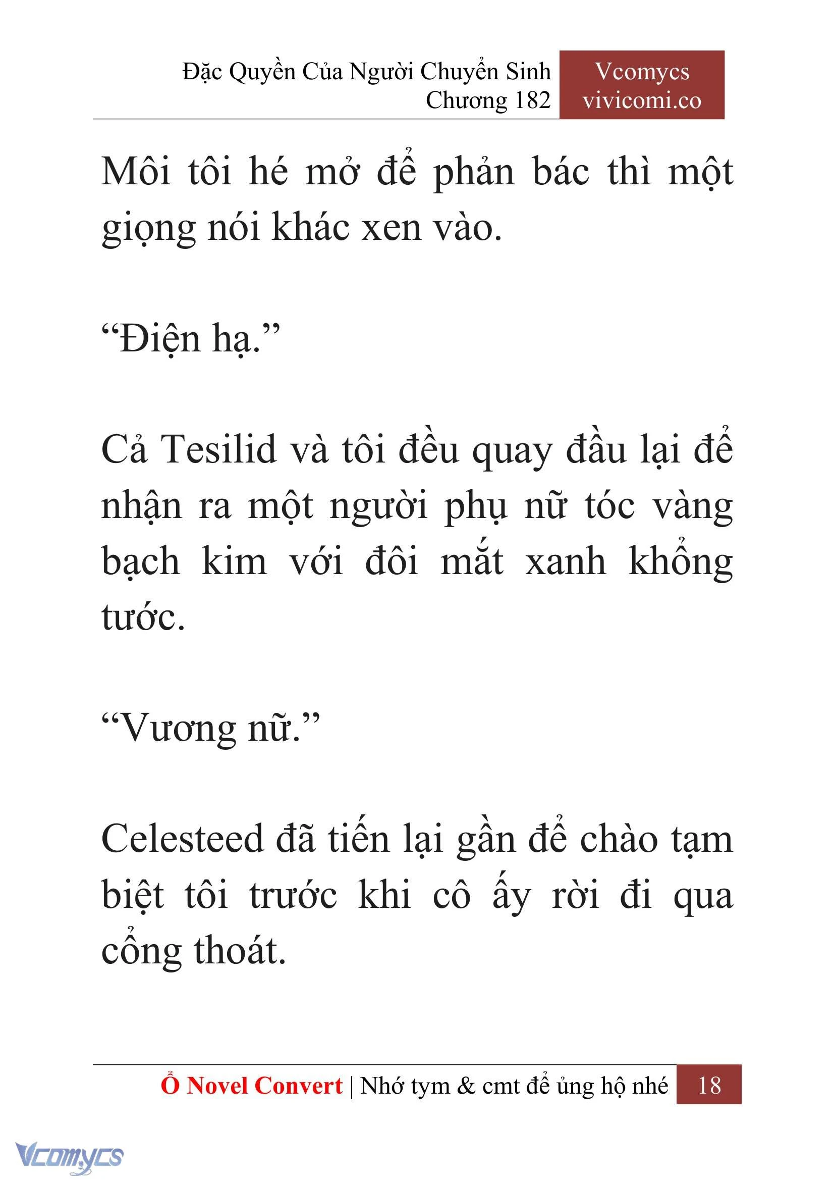 [Novel] Đặc Quyền Của Người Chuyển Sinh Chapter  182 - 21