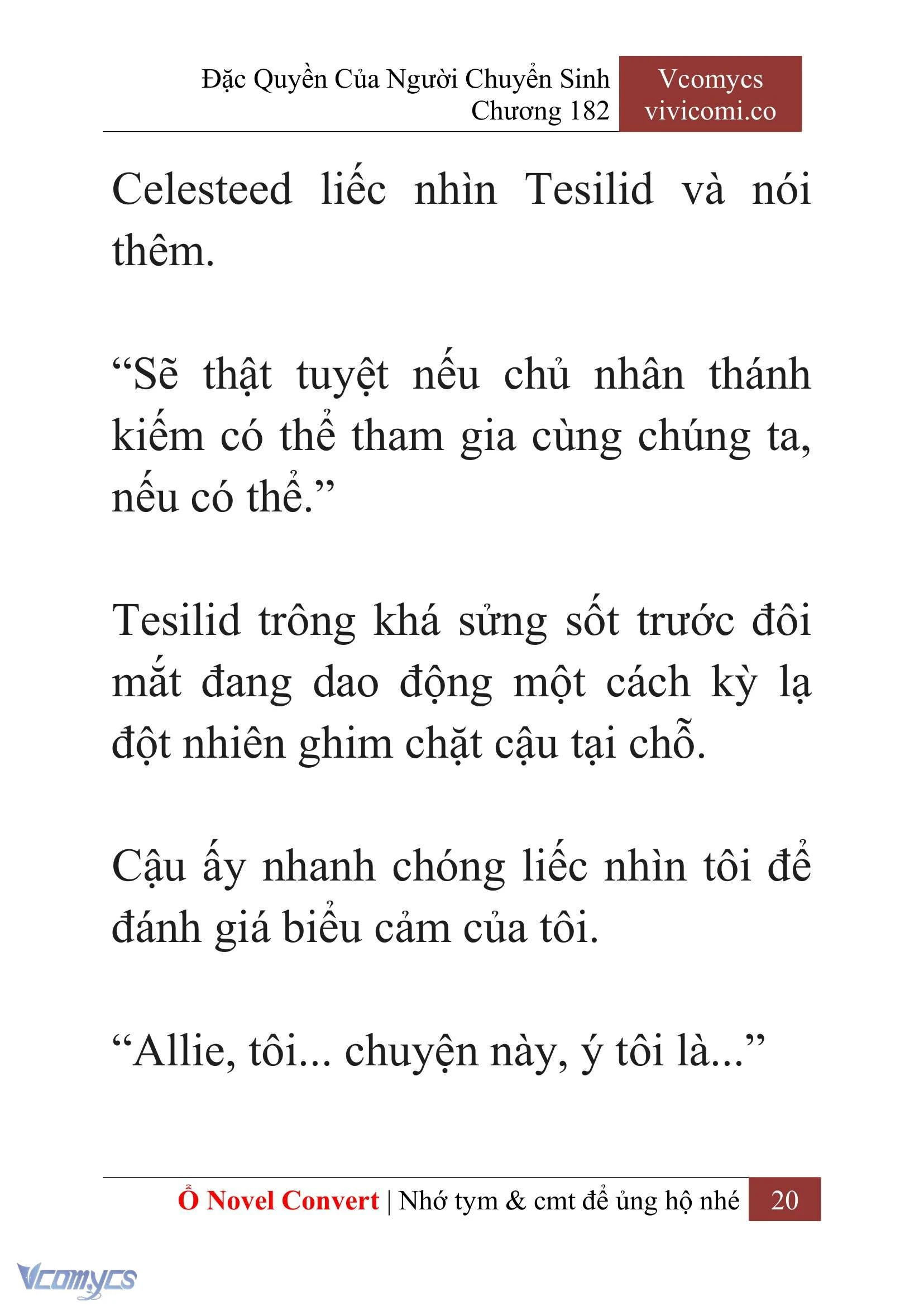 [Novel] Đặc Quyền Của Người Chuyển Sinh Chapter  182 - 23