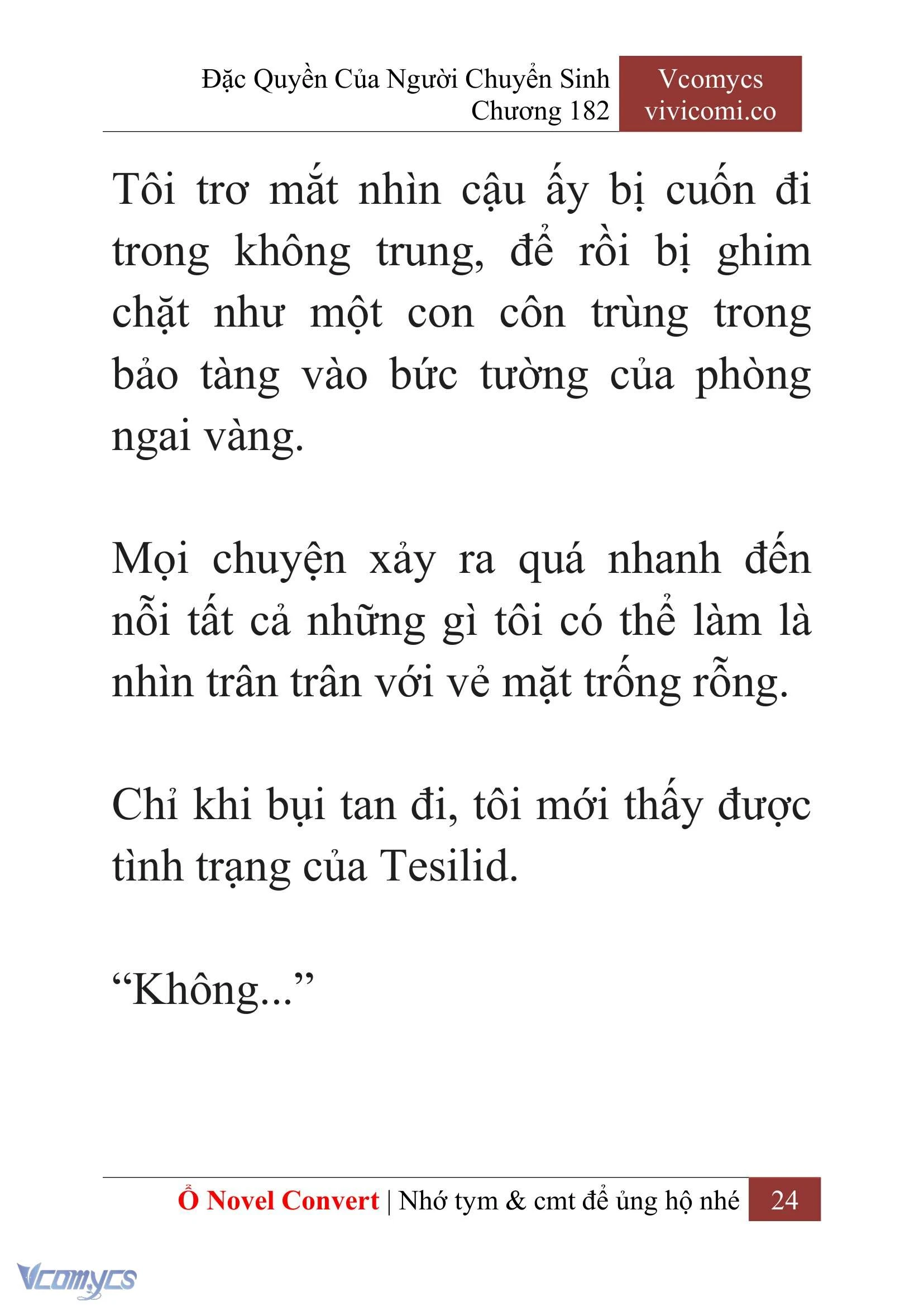 [Novel] Đặc Quyền Của Người Chuyển Sinh Chapter  182 - 27