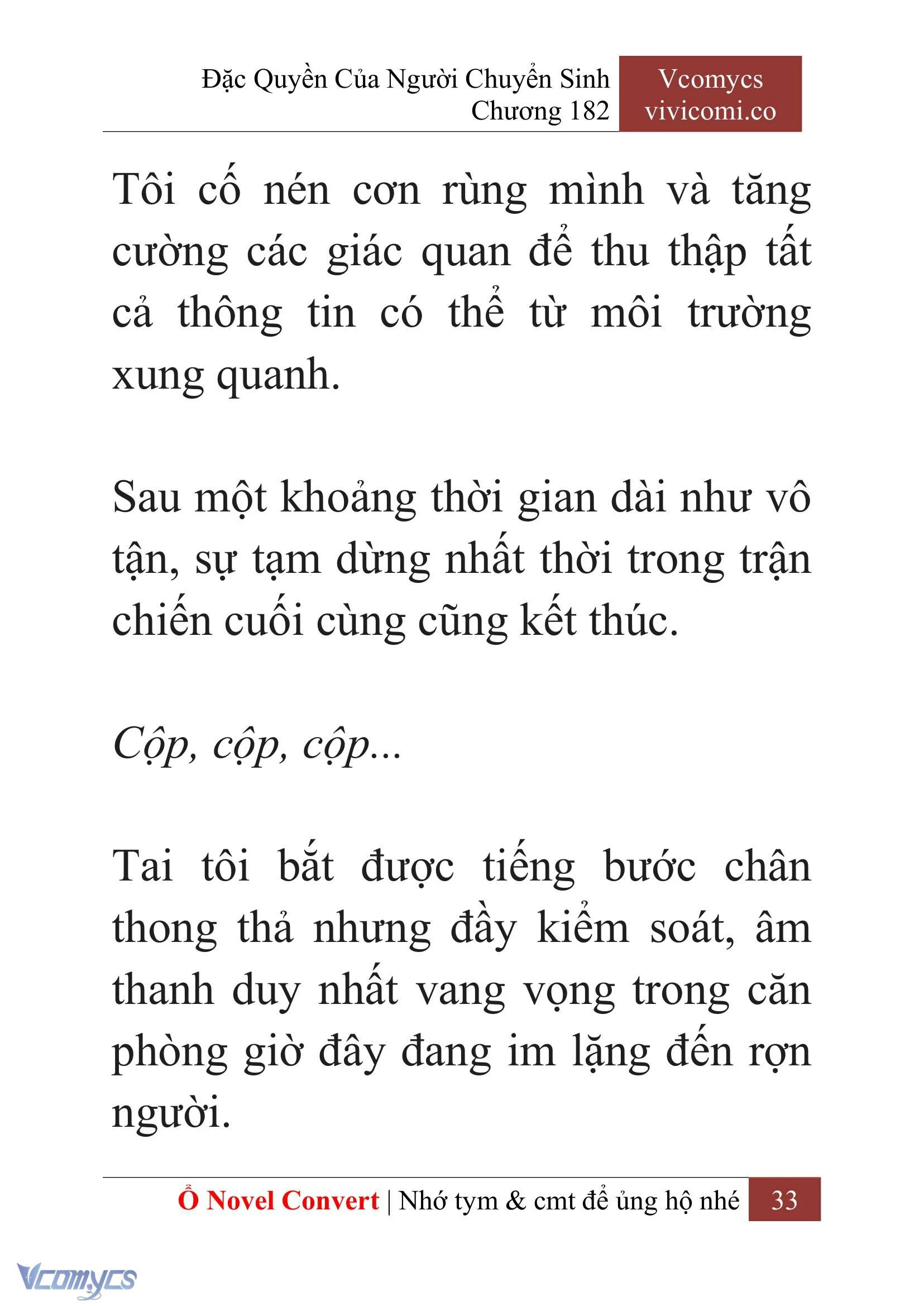 [Novel] Đặc Quyền Của Người Chuyển Sinh Chapter  182 - 36
