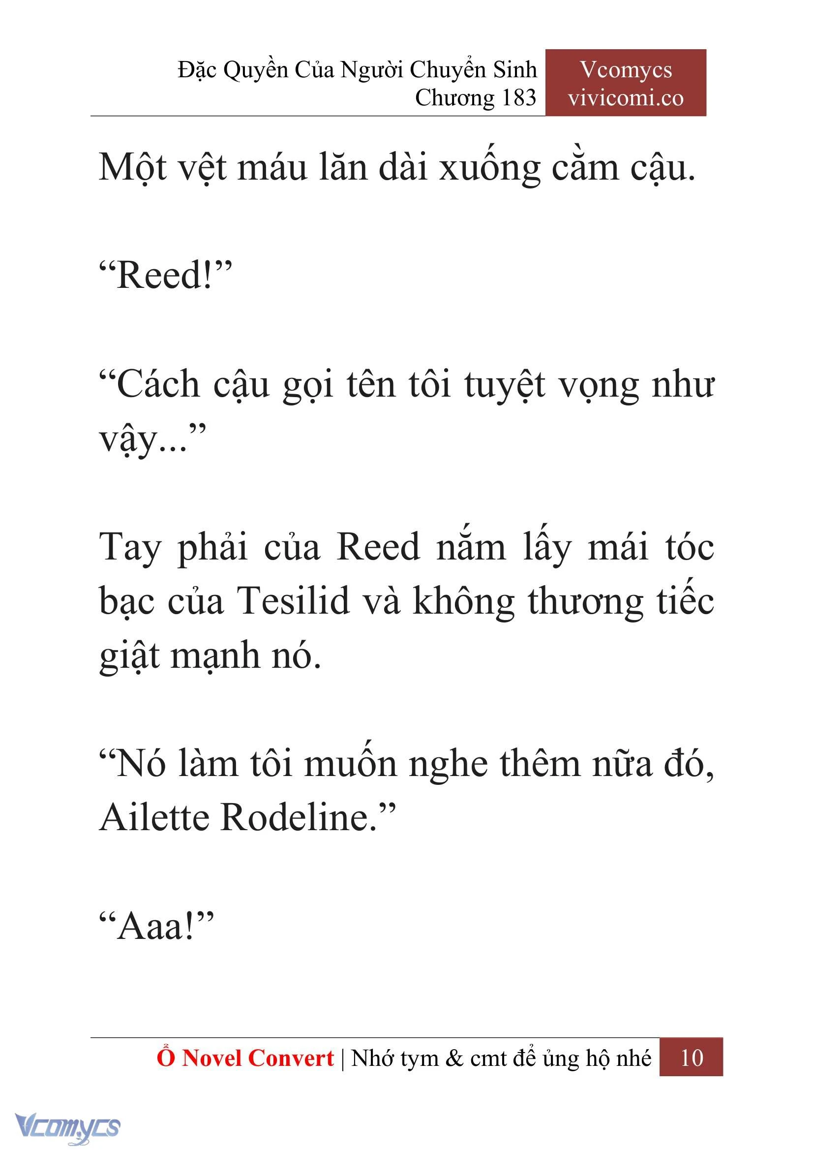 [Novel] Đặc Quyền Của Người Chuyển Sinh Chapter  183 - 13