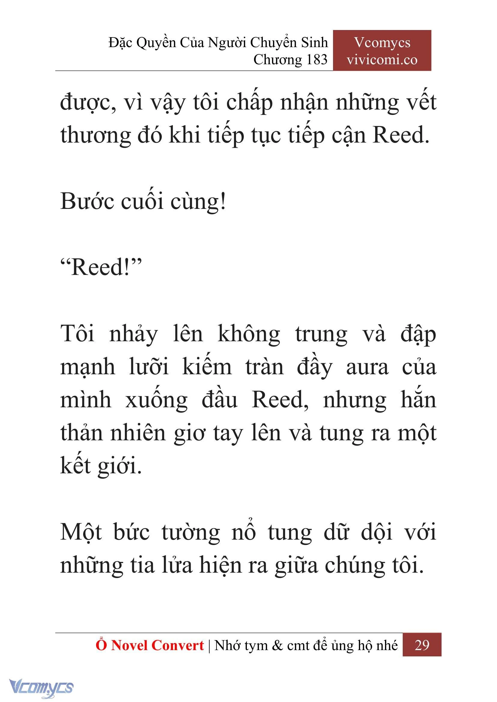 [Novel] Đặc Quyền Của Người Chuyển Sinh Chapter  183 - 32