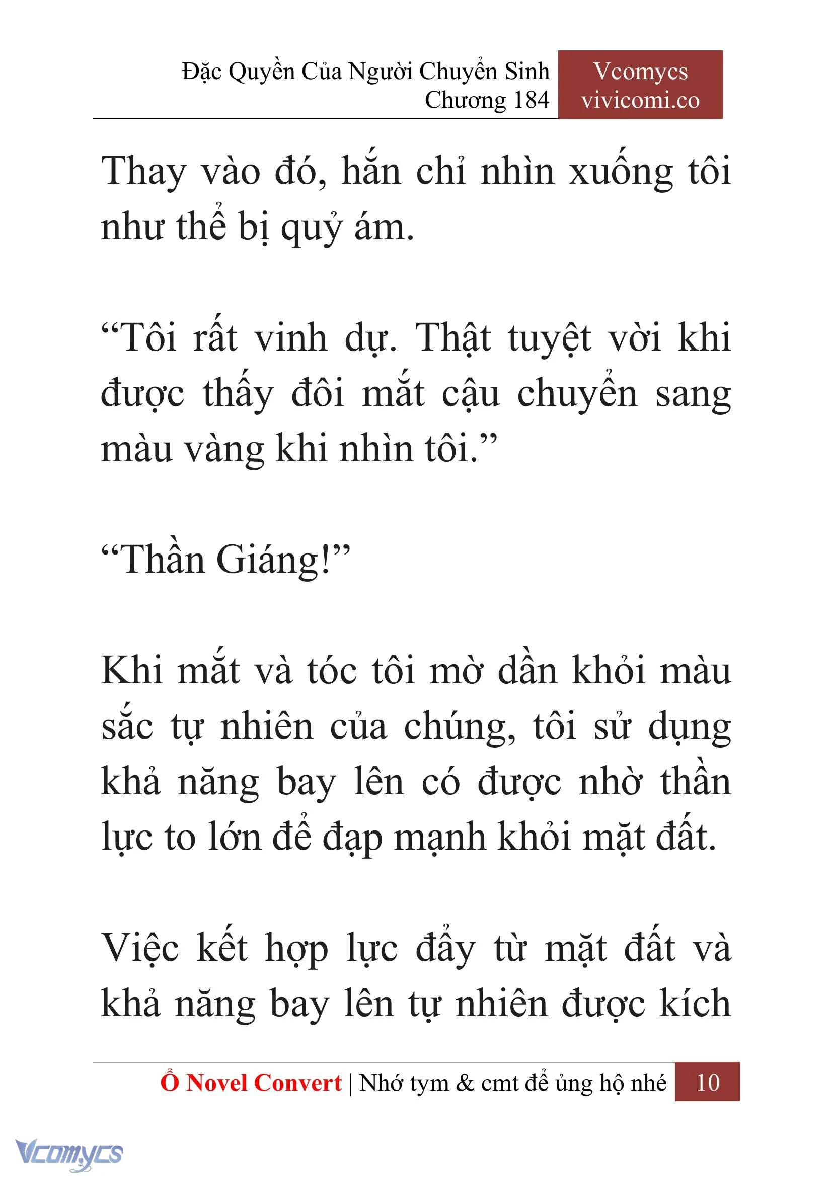 [Novel] Đặc Quyền Của Người Chuyển Sinh Chapter  184 - 13