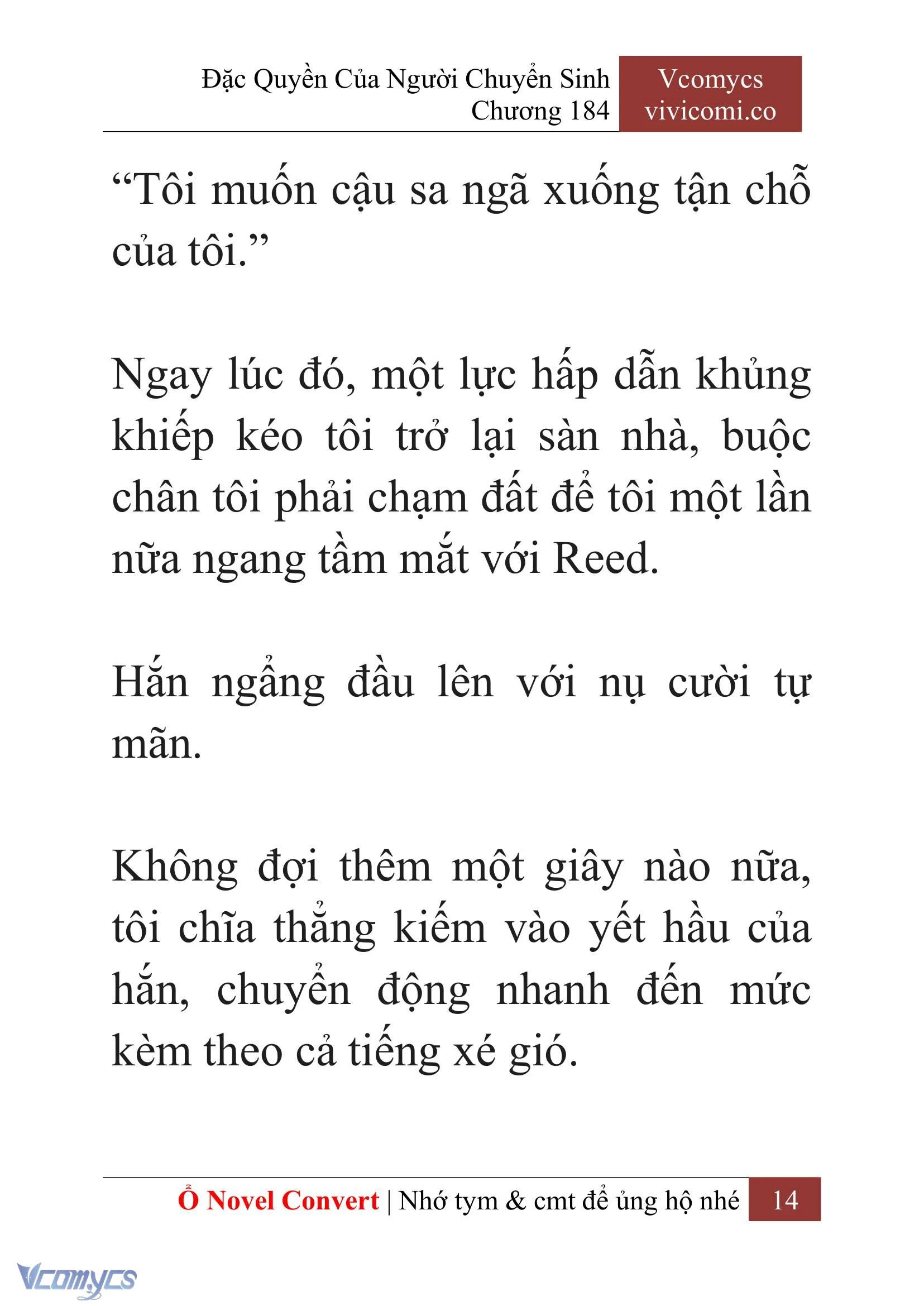 [Novel] Đặc Quyền Của Người Chuyển Sinh Chapter  184 - 17