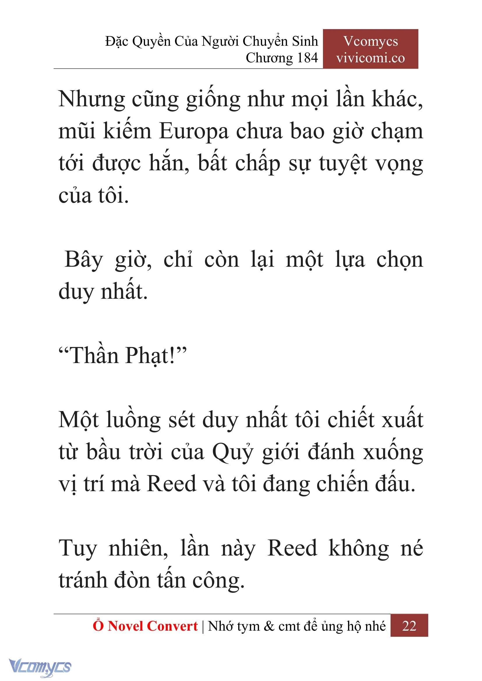 [Novel] Đặc Quyền Của Người Chuyển Sinh Chapter  184 - 25