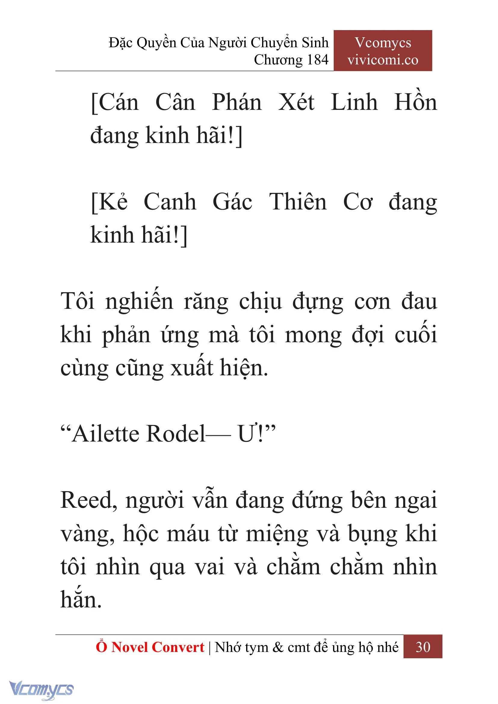 [Novel] Đặc Quyền Của Người Chuyển Sinh Chapter  184 - 33