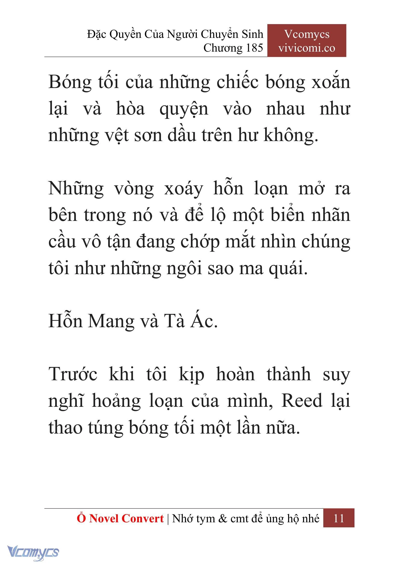 [Novel] Đặc Quyền Của Người Chuyển Sinh Chapter  185 - 14