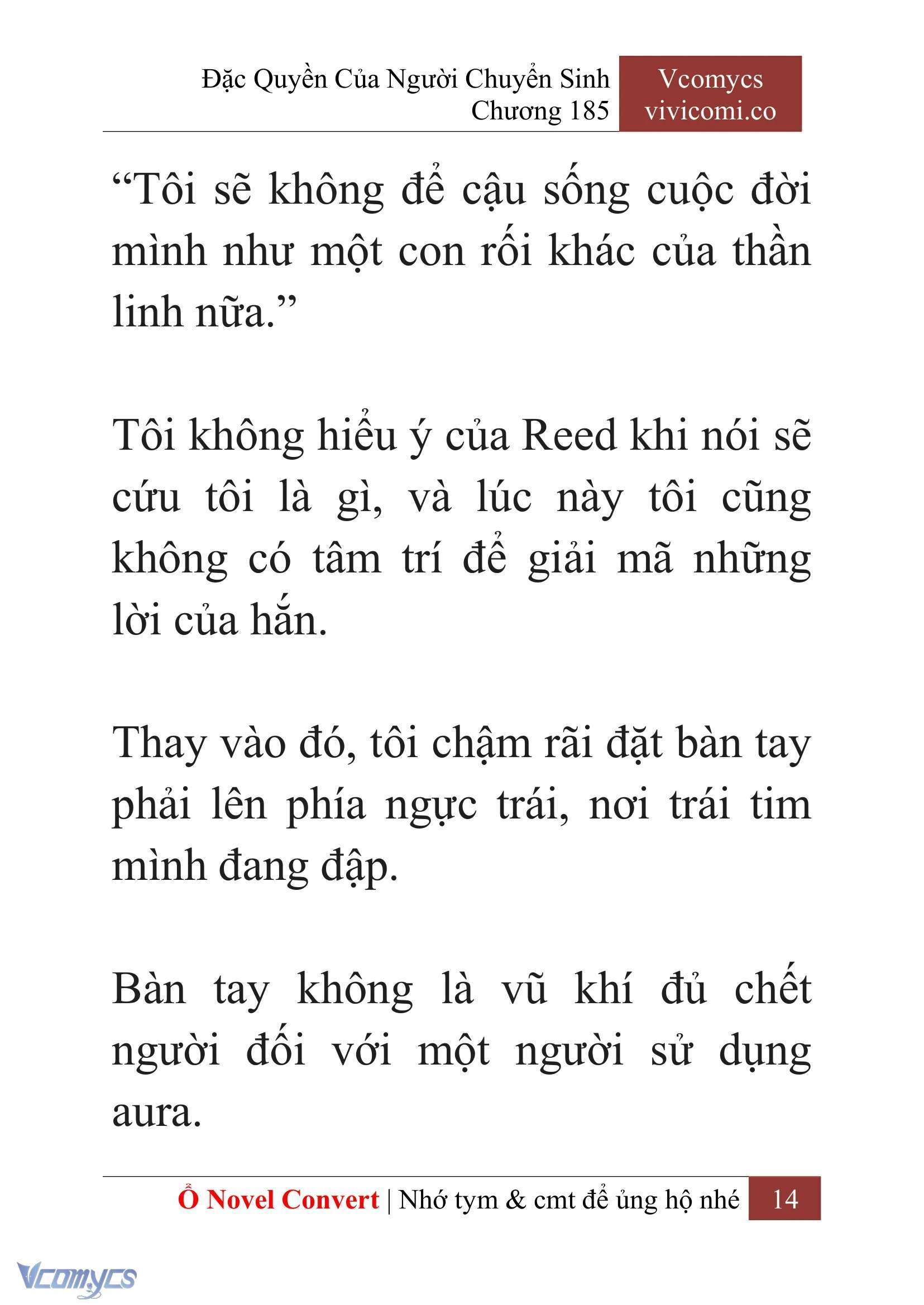 [Novel] Đặc Quyền Của Người Chuyển Sinh Chapter  185 - 17
