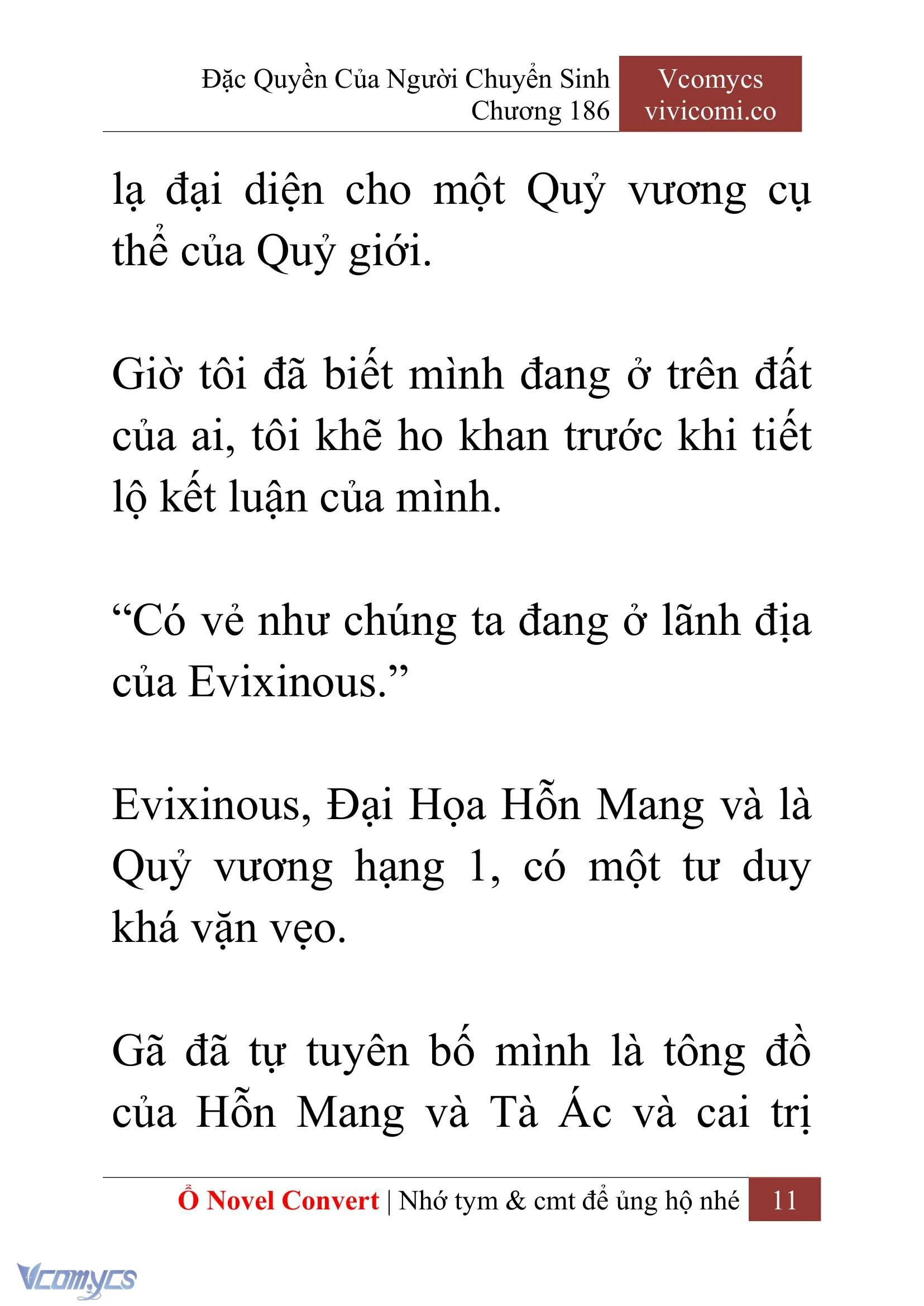 [Novel] Đặc Quyền Của Người Chuyển Sinh Chapter  186 - 14