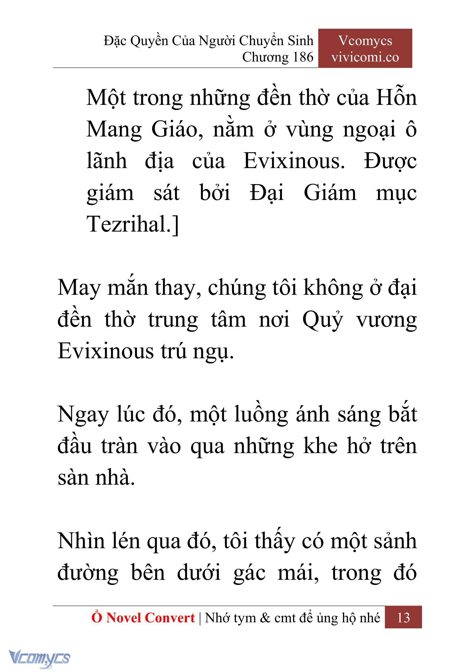 [Novel] Đặc Quyền Của Người Chuyển Sinh Chapter  186 - 16