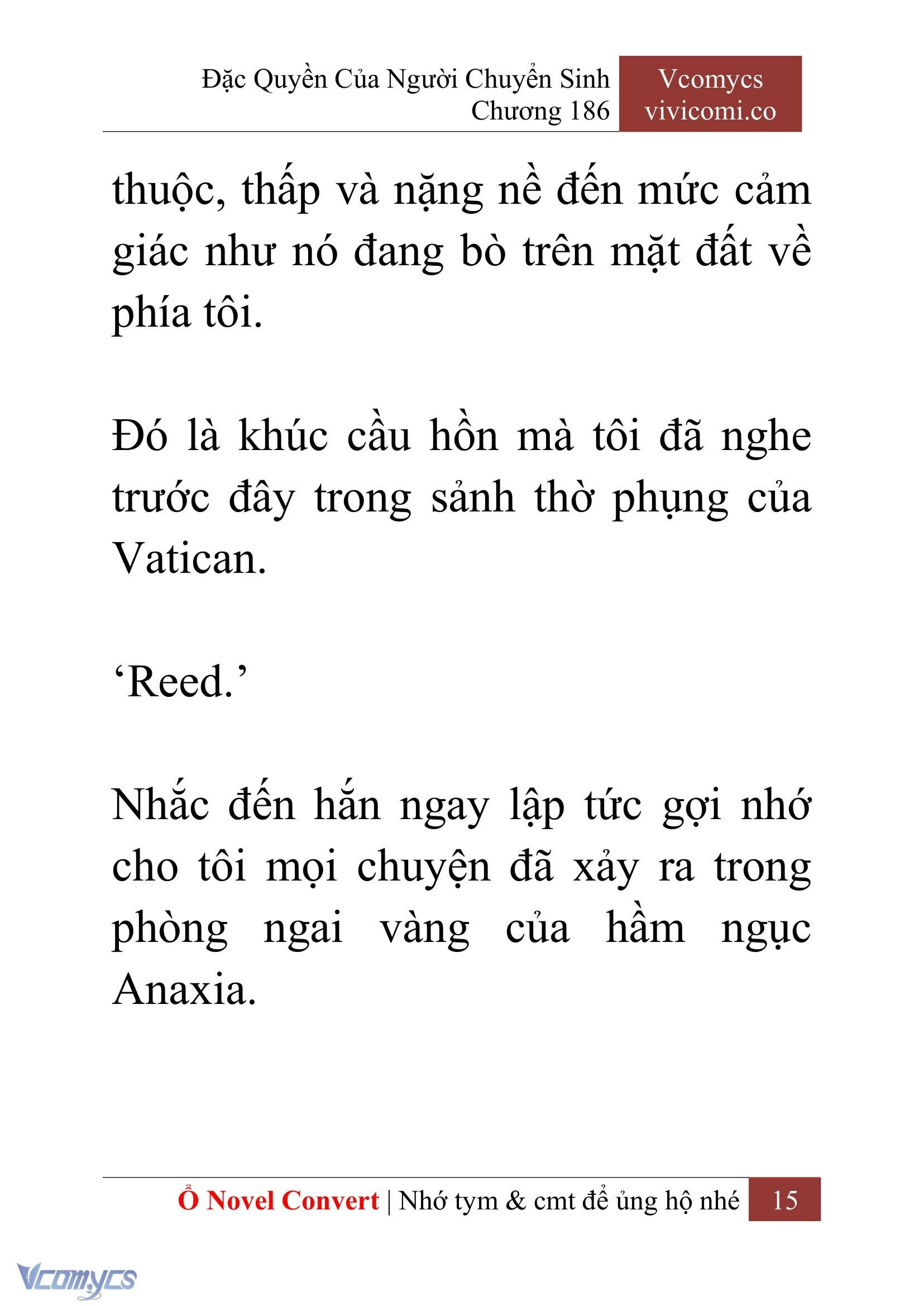[Novel] Đặc Quyền Của Người Chuyển Sinh Chapter  186 - 18
