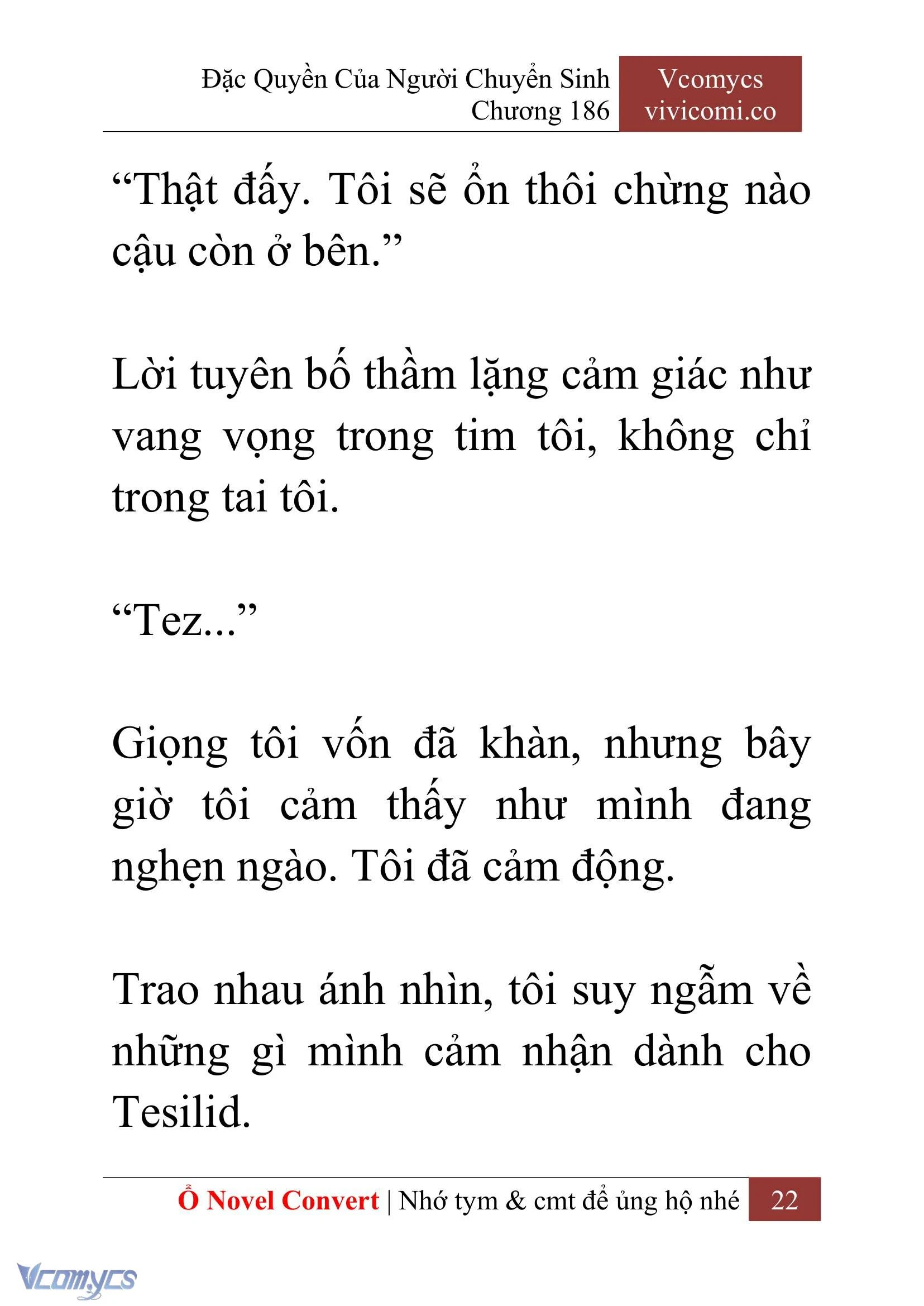 [Novel] Đặc Quyền Của Người Chuyển Sinh Chapter  186 - 25