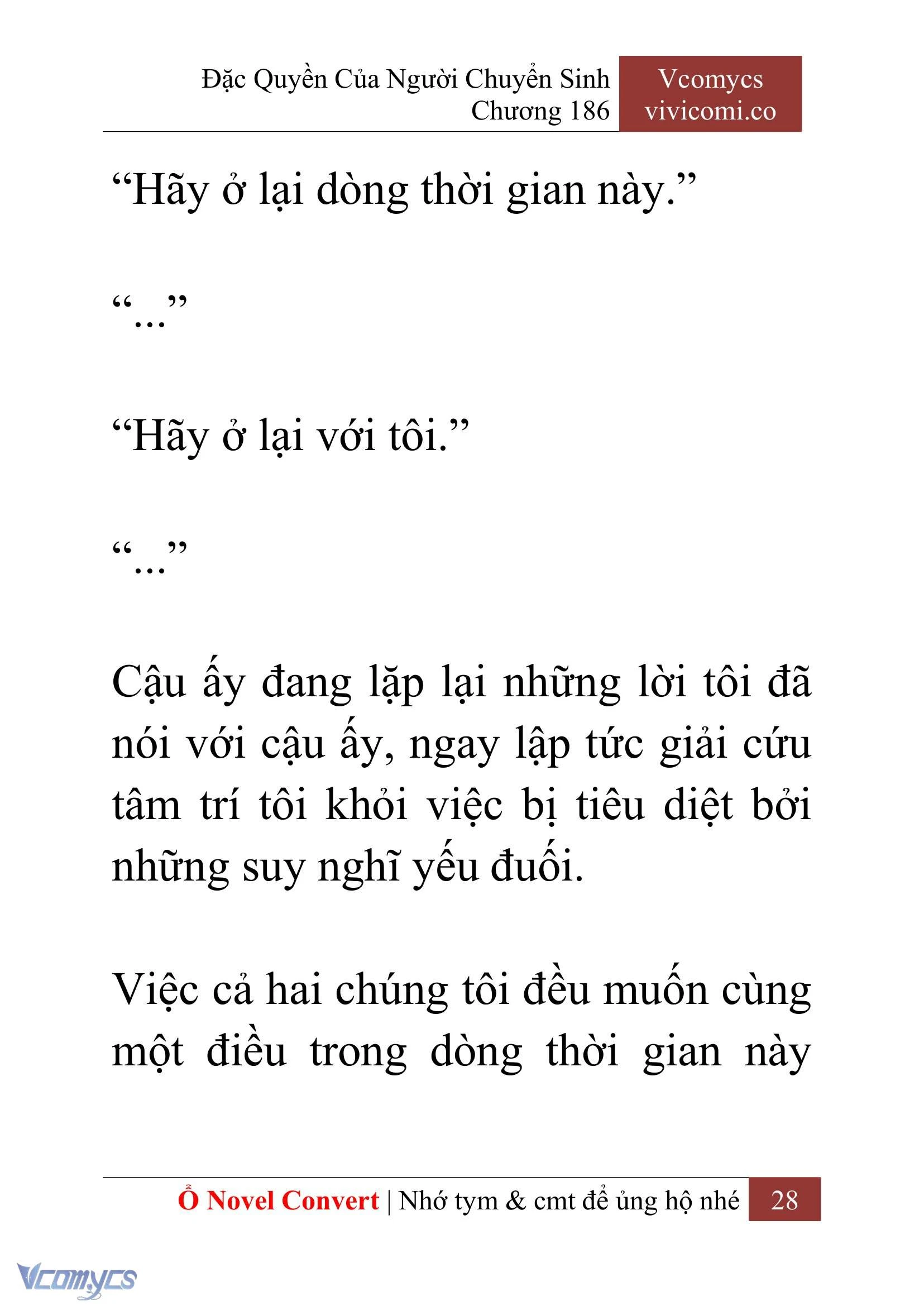 [Novel] Đặc Quyền Của Người Chuyển Sinh Chapter  186 - 31