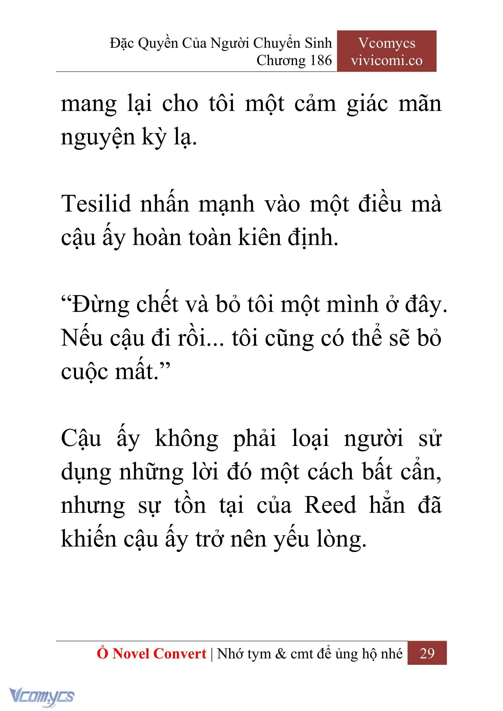 [Novel] Đặc Quyền Của Người Chuyển Sinh Chapter  186 - 32