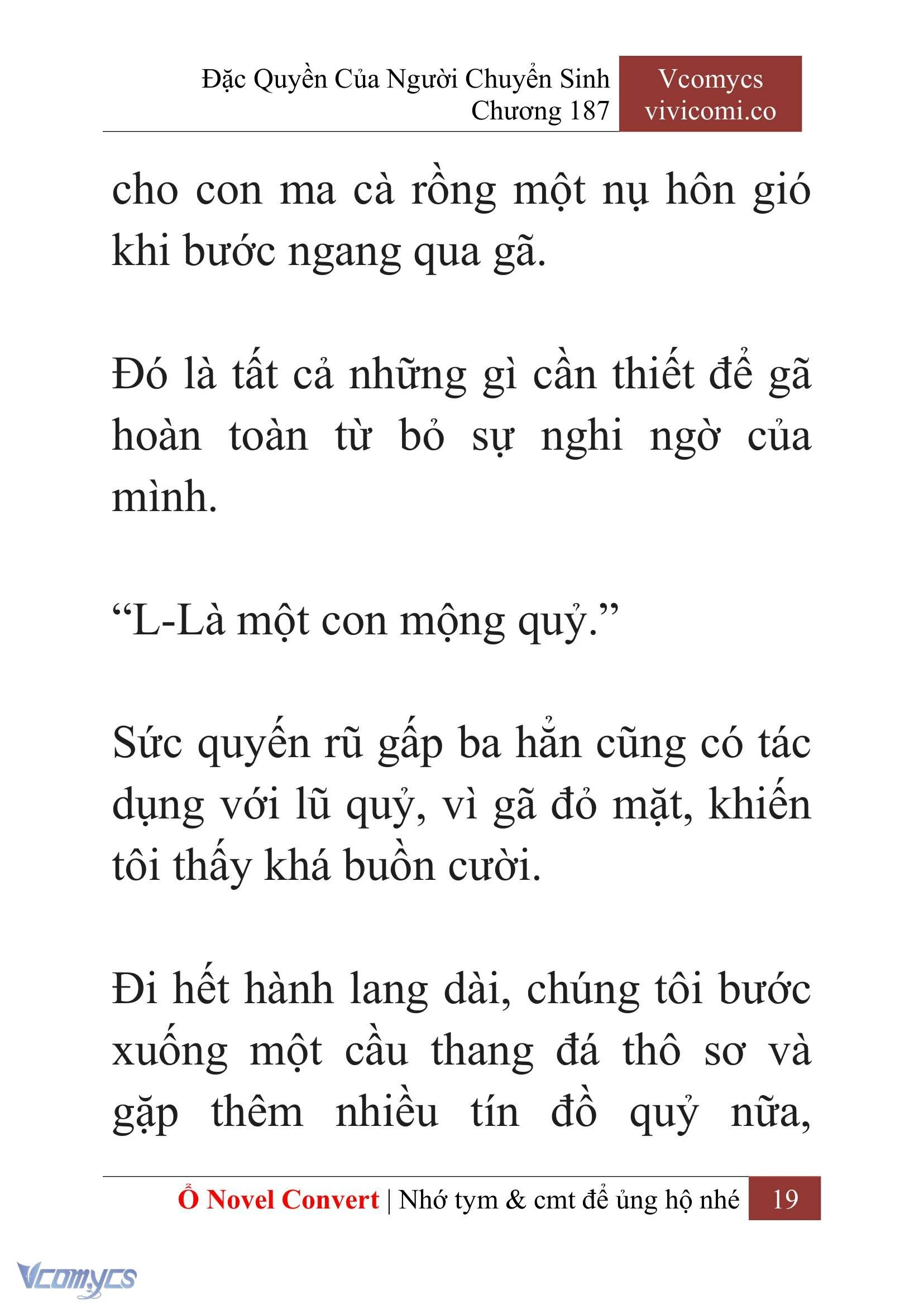 [Novel] Đặc Quyền Của Người Chuyển Sinh Chapter  187 - 22