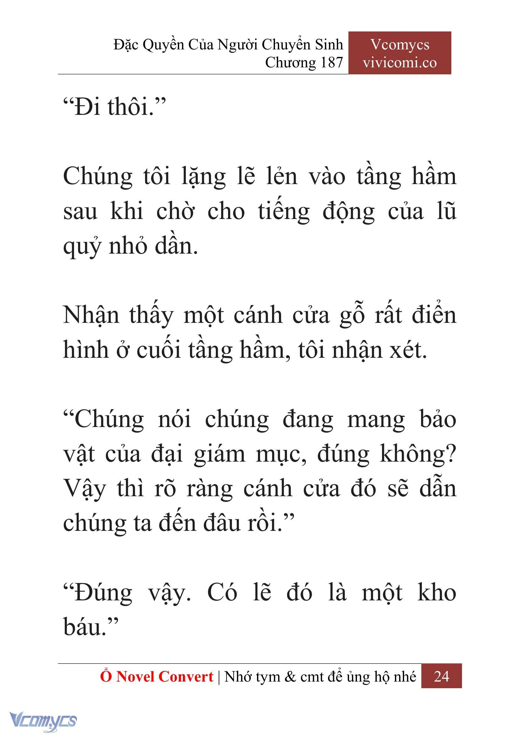 [Novel] Đặc Quyền Của Người Chuyển Sinh Chapter  187 - 27