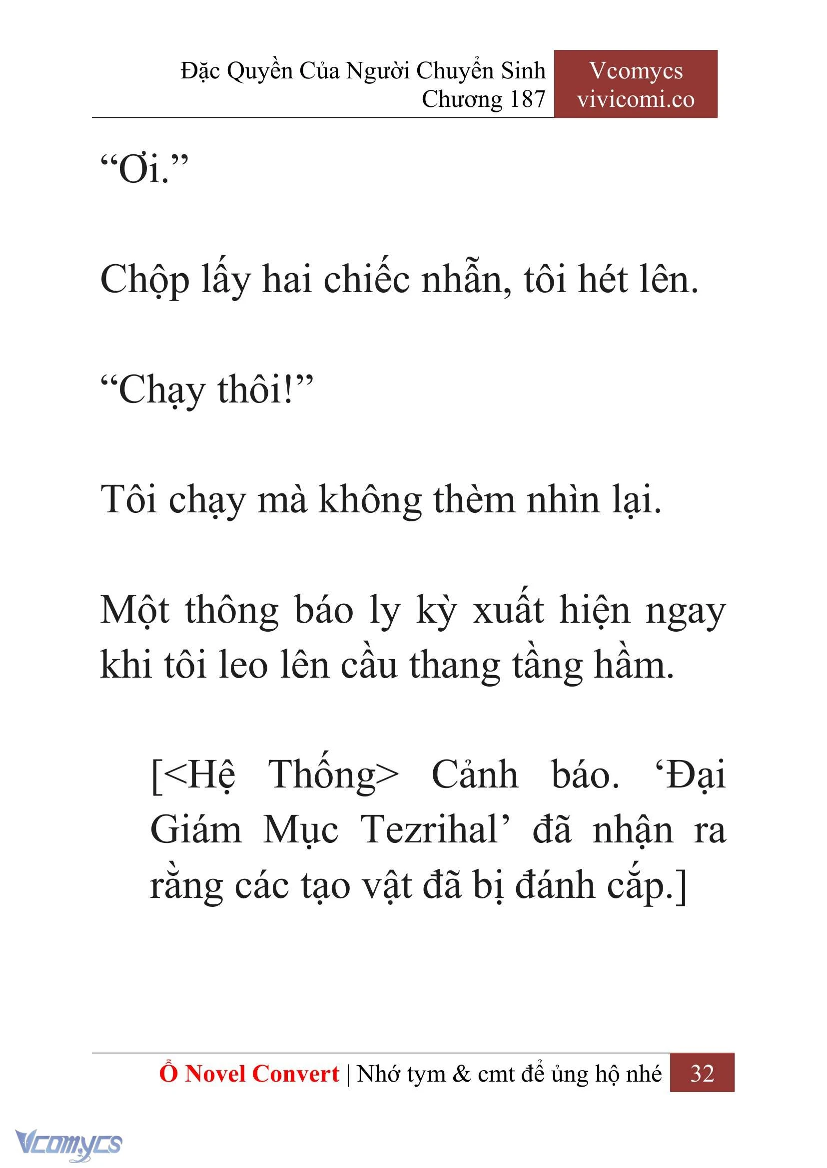 [Novel] Đặc Quyền Của Người Chuyển Sinh Chapter  187 - 35