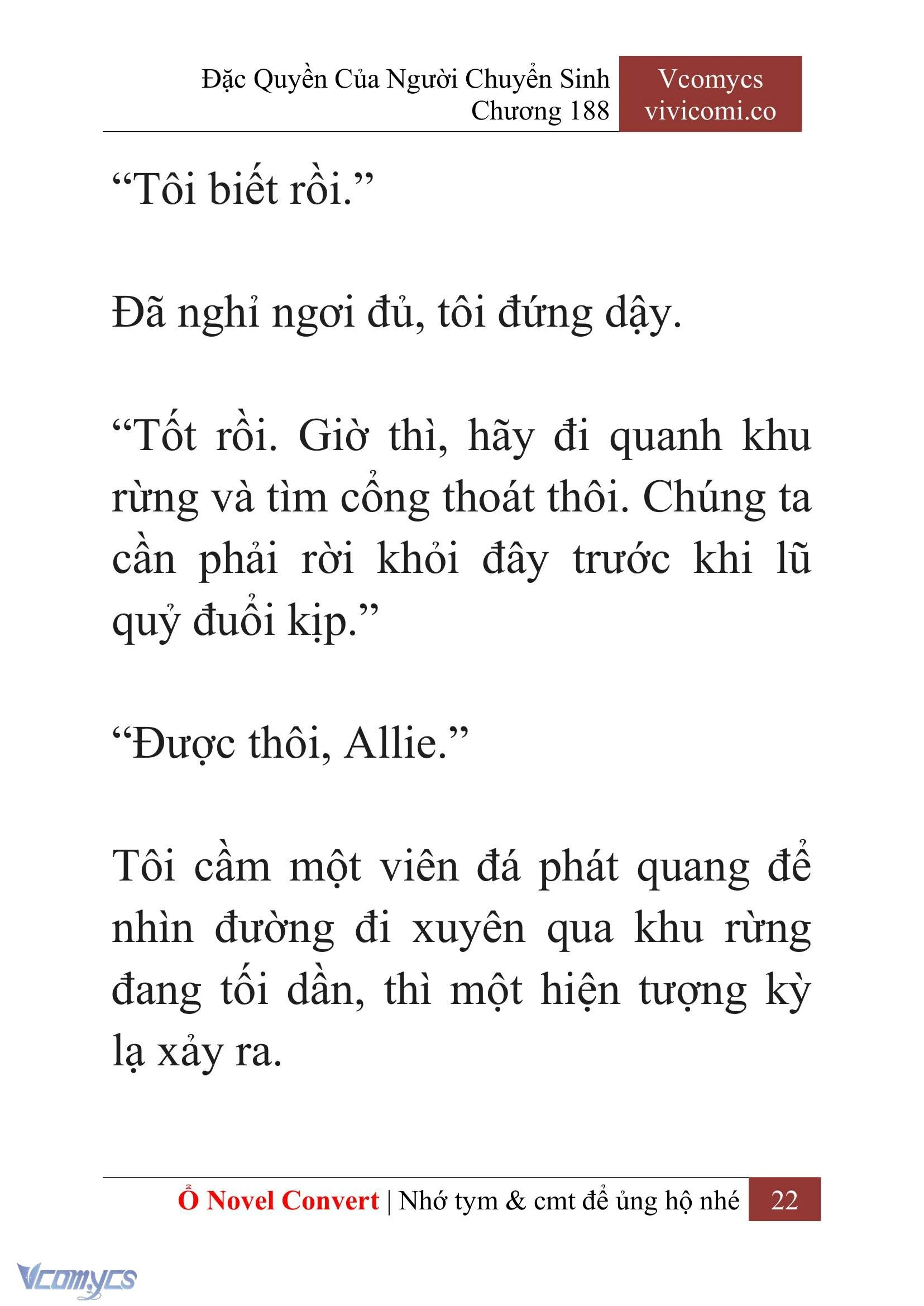 [Novel] Đặc Quyền Của Người Chuyển Sinh Chapter  188 - 25