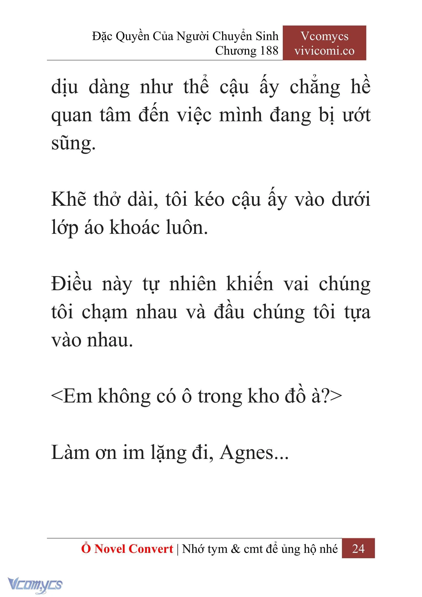 [Novel] Đặc Quyền Của Người Chuyển Sinh Chapter  188 - 27