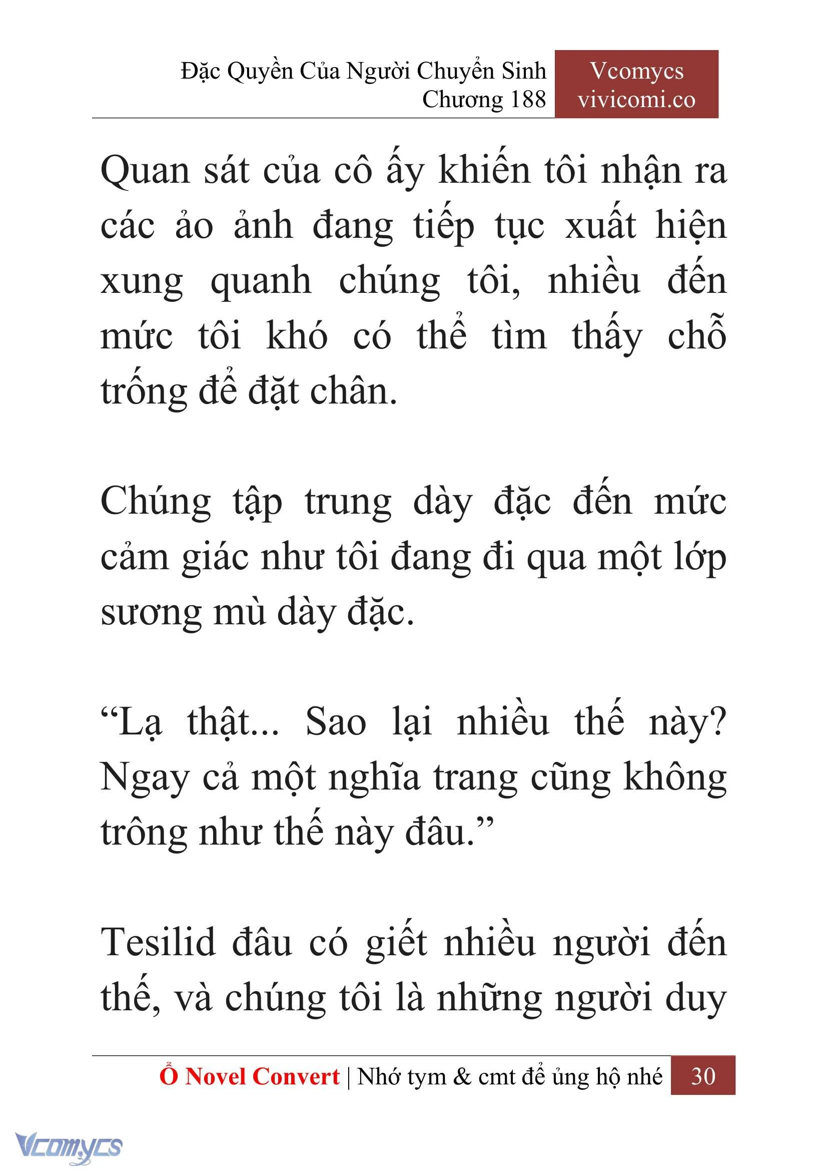 [Novel] Đặc Quyền Của Người Chuyển Sinh Chapter  188 - 33