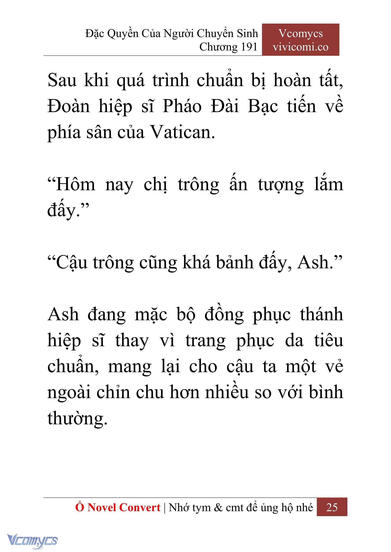 [Novel] Đặc Quyền Của Người Chuyển Sinh Chapter  191 - 28