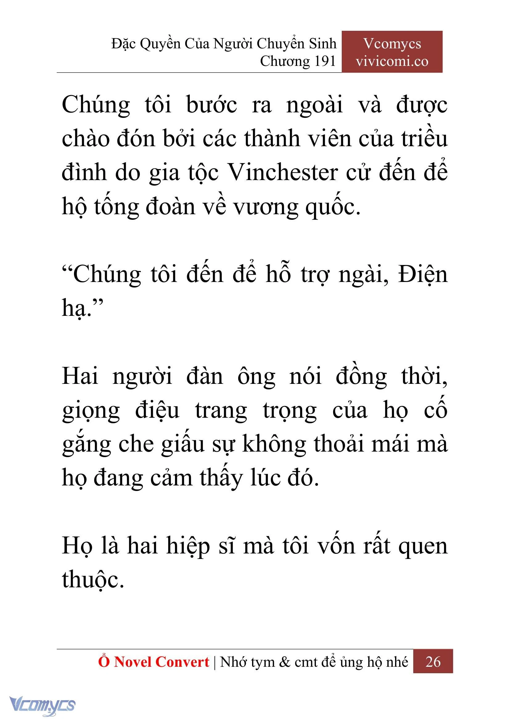 [Novel] Đặc Quyền Của Người Chuyển Sinh Chapter  191 - 29