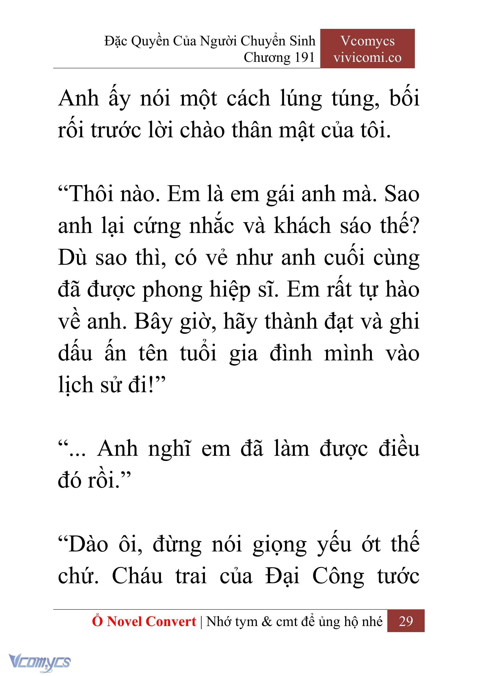 [Novel] Đặc Quyền Của Người Chuyển Sinh Chapter  191 - 32