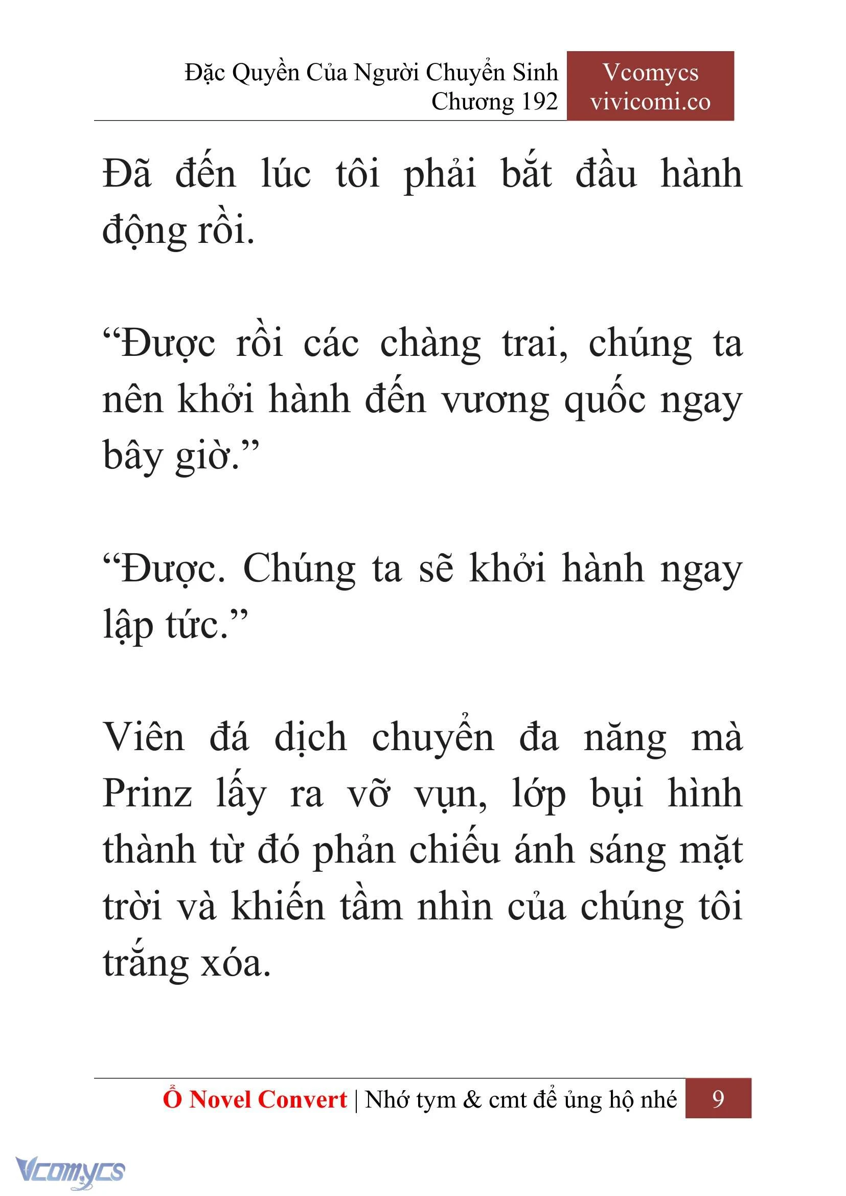 [Novel] Đặc Quyền Của Người Chuyển Sinh Chapter  192 - 12