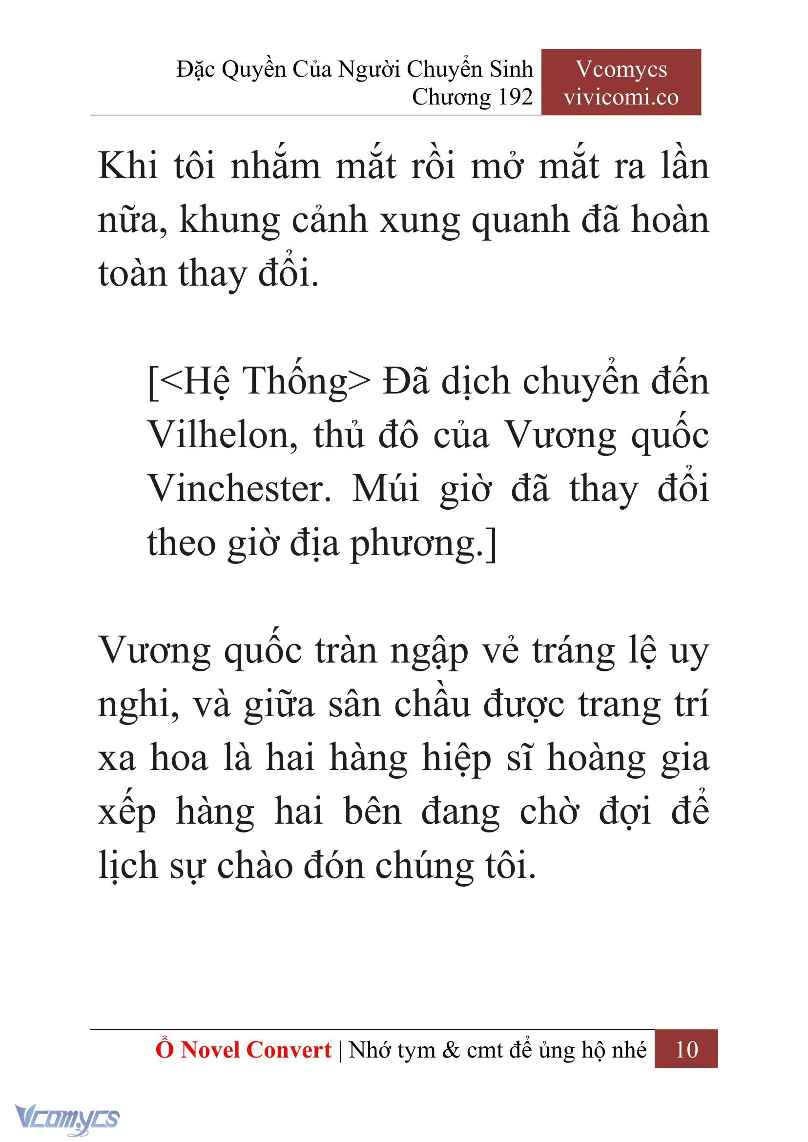 [Novel] Đặc Quyền Của Người Chuyển Sinh Chapter  192 - 13