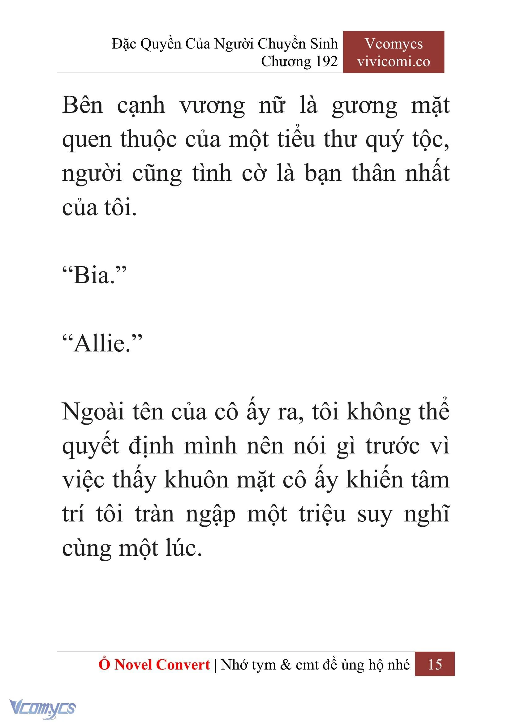 [Novel] Đặc Quyền Của Người Chuyển Sinh Chapter  192 - 18