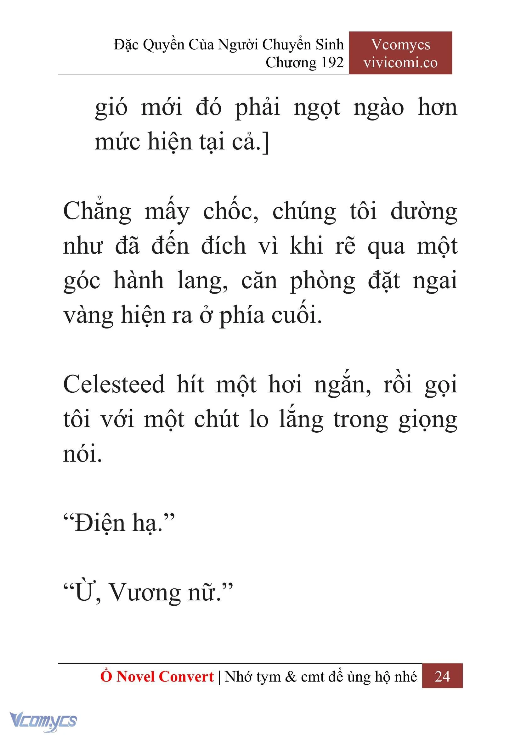 [Novel] Đặc Quyền Của Người Chuyển Sinh Chapter  192 - 27
