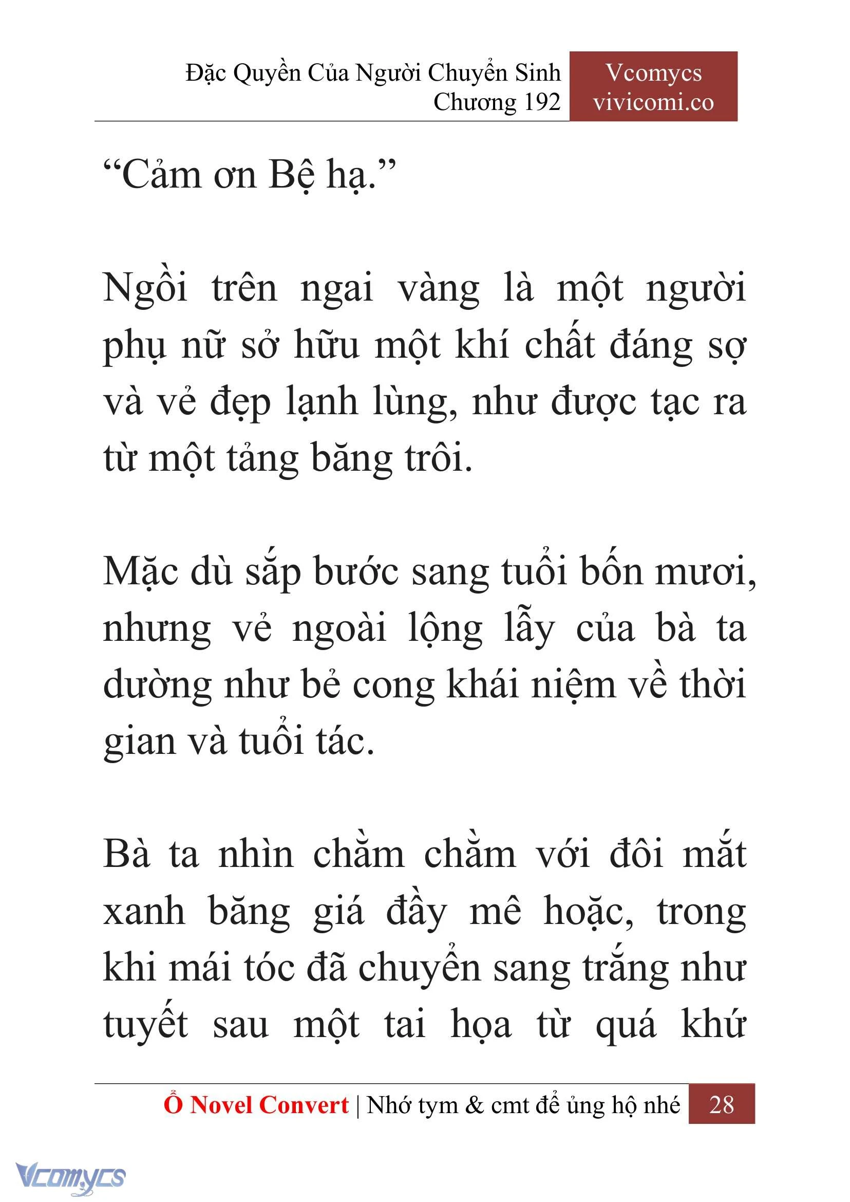 [Novel] Đặc Quyền Của Người Chuyển Sinh Chapter  192 - 31