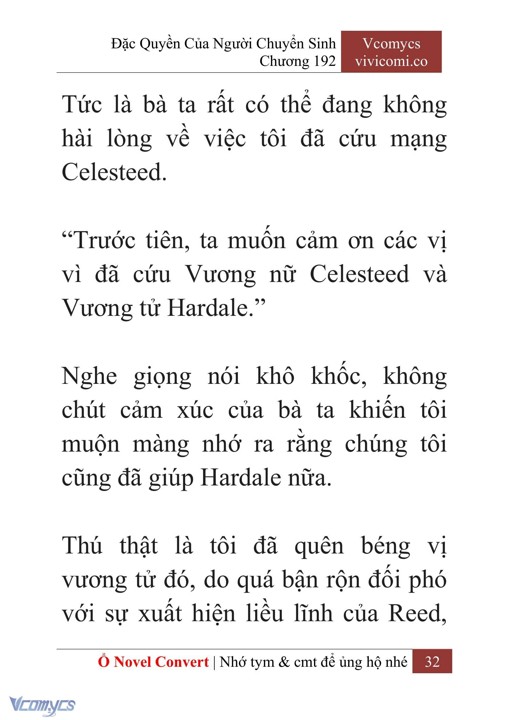 [Novel] Đặc Quyền Của Người Chuyển Sinh Chapter  192 - 35