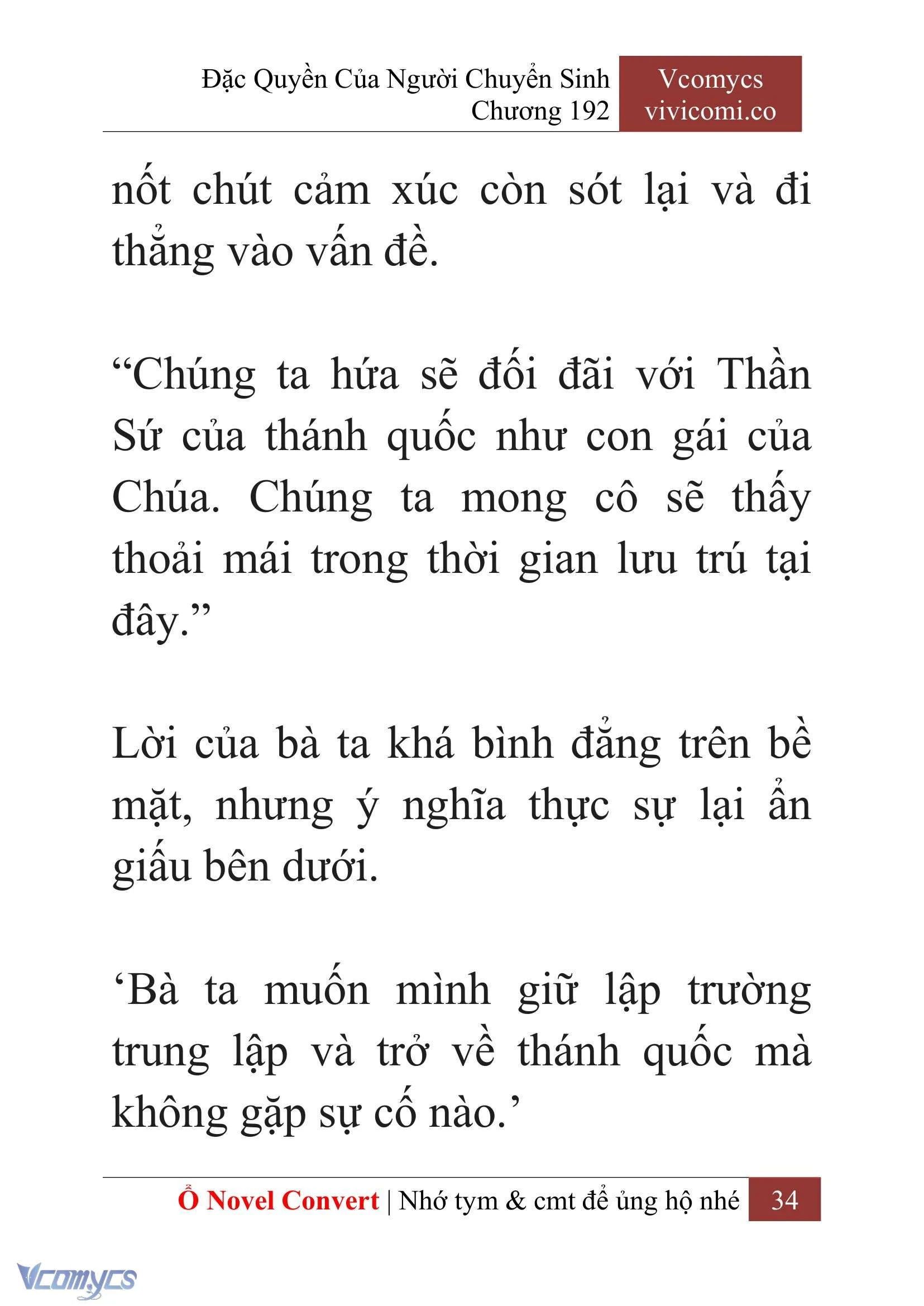 [Novel] Đặc Quyền Của Người Chuyển Sinh Chapter  192 - 37