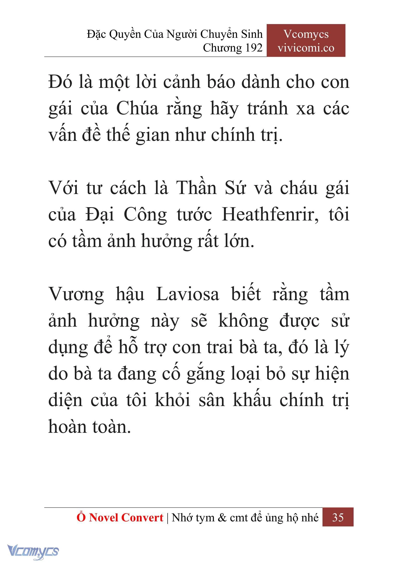 [Novel] Đặc Quyền Của Người Chuyển Sinh Chapter  192 - 38