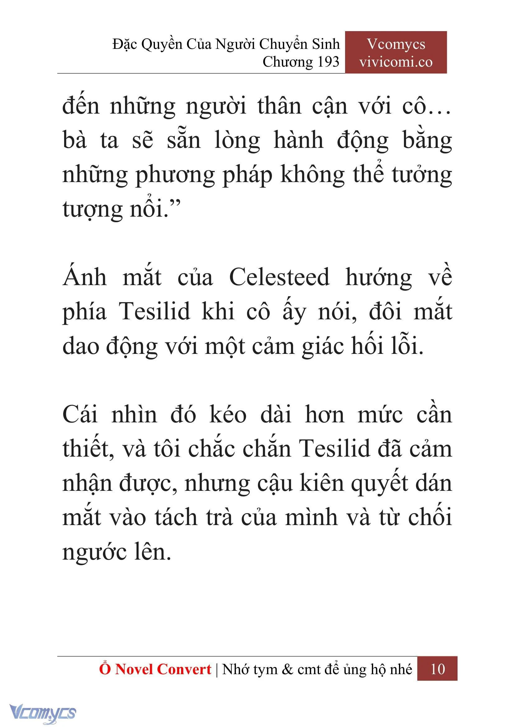 [Novel] Đặc Quyền Của Người Chuyển Sinh Chapter  193 - 13