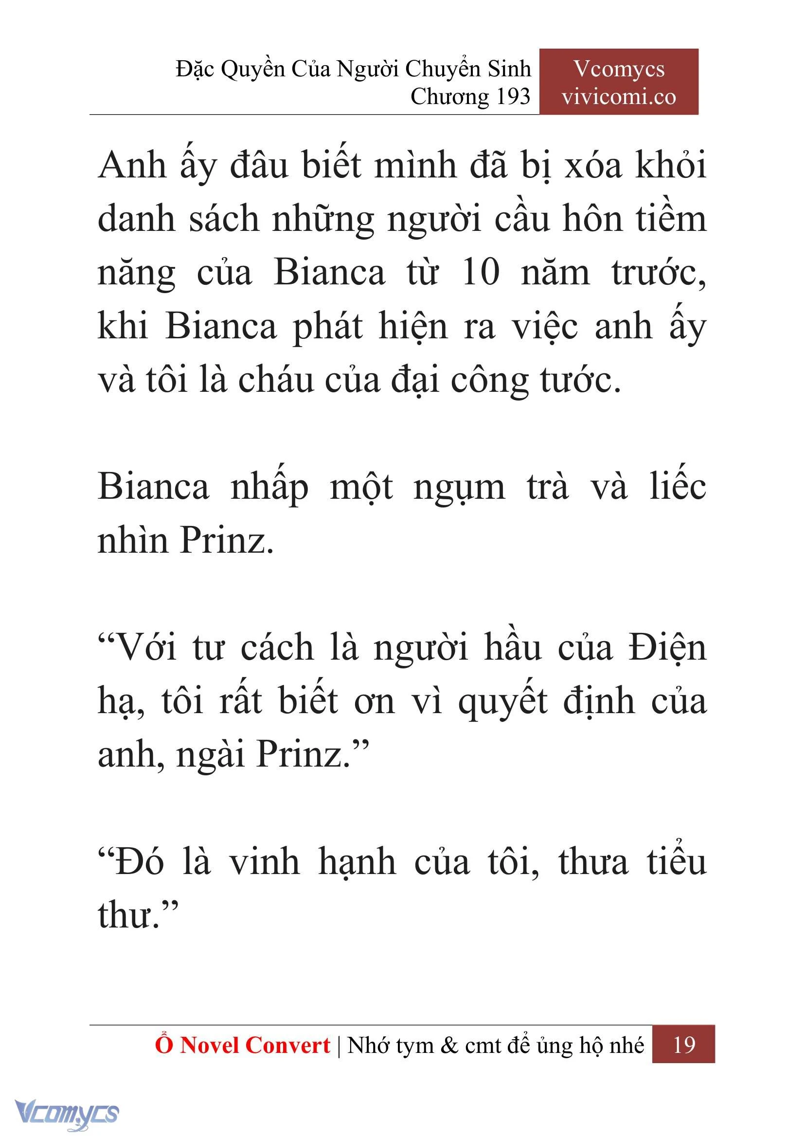 [Novel] Đặc Quyền Của Người Chuyển Sinh Chapter  193 - 22