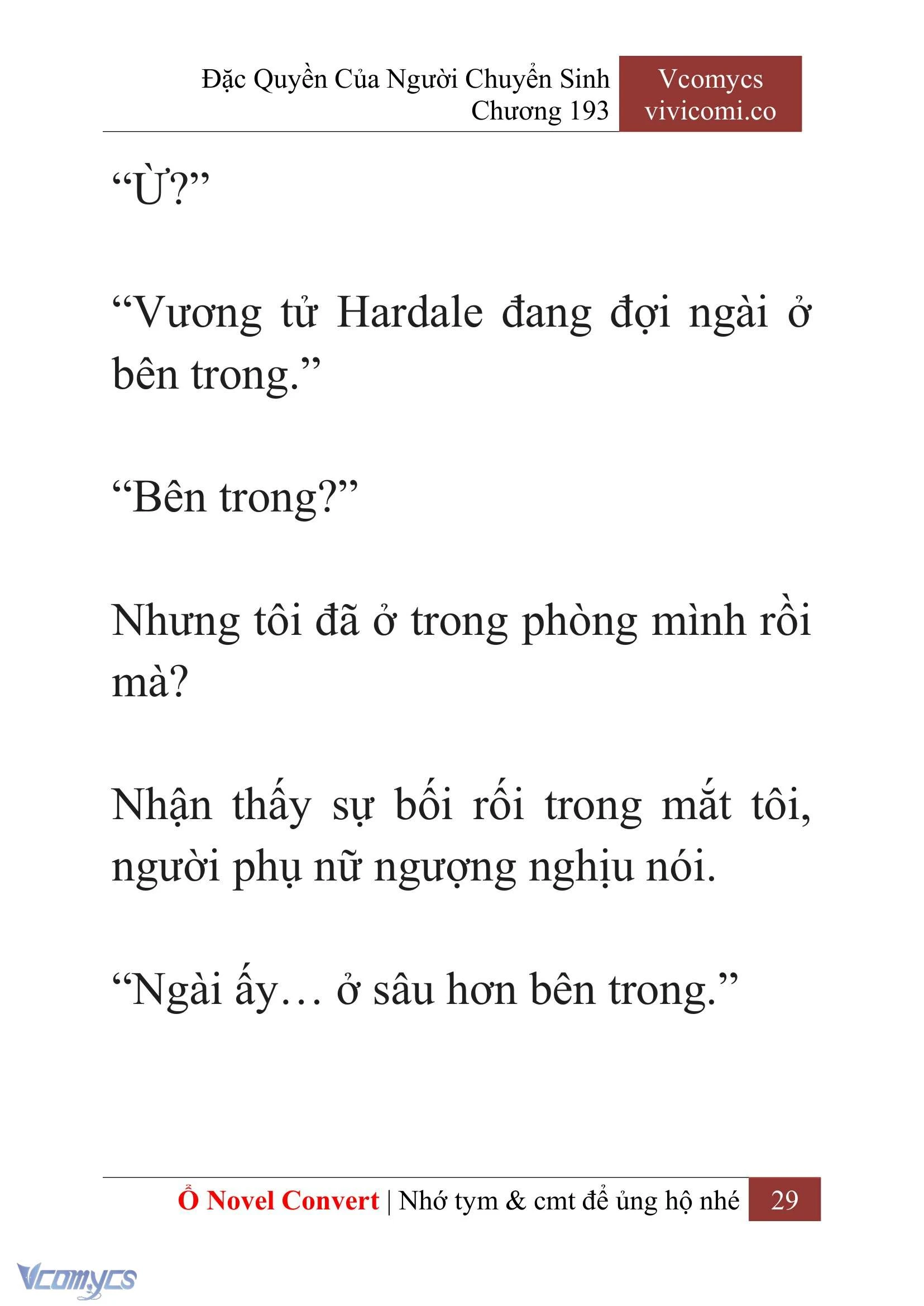 [Novel] Đặc Quyền Của Người Chuyển Sinh Chapter  193 - 32