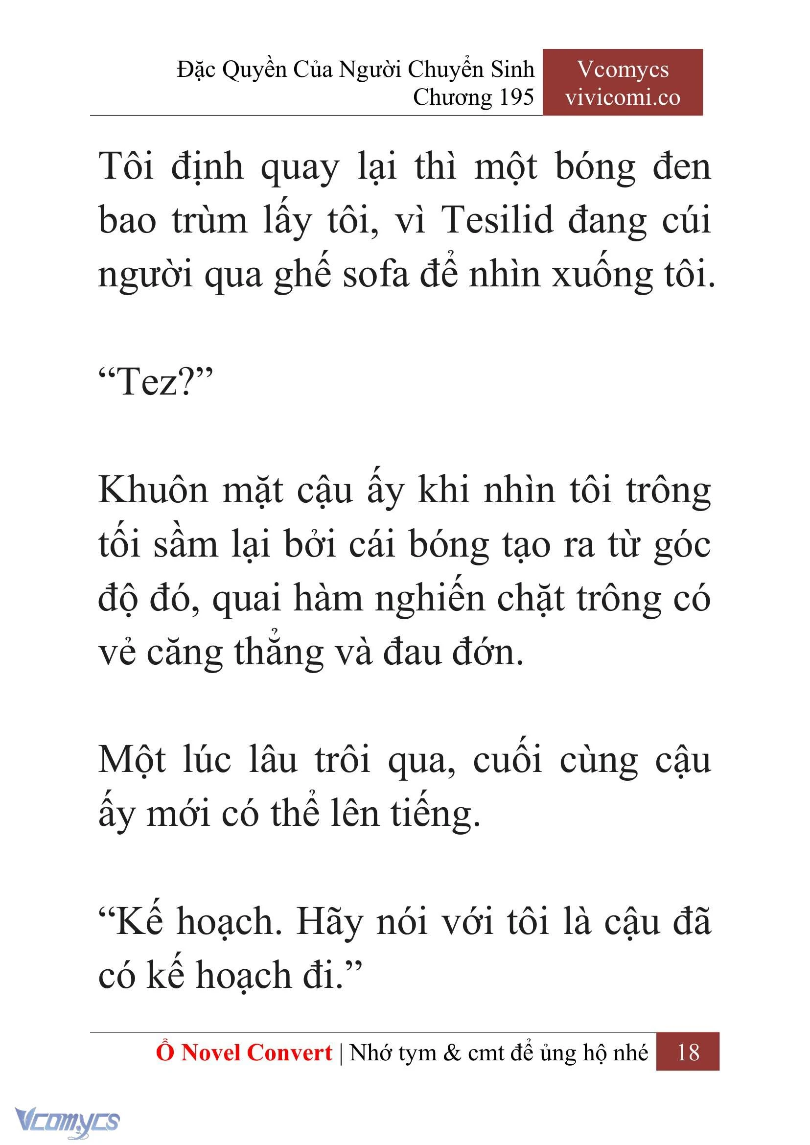 [Novel] Đặc Quyền Của Người Chuyển Sinh Chapter  195 - 21
