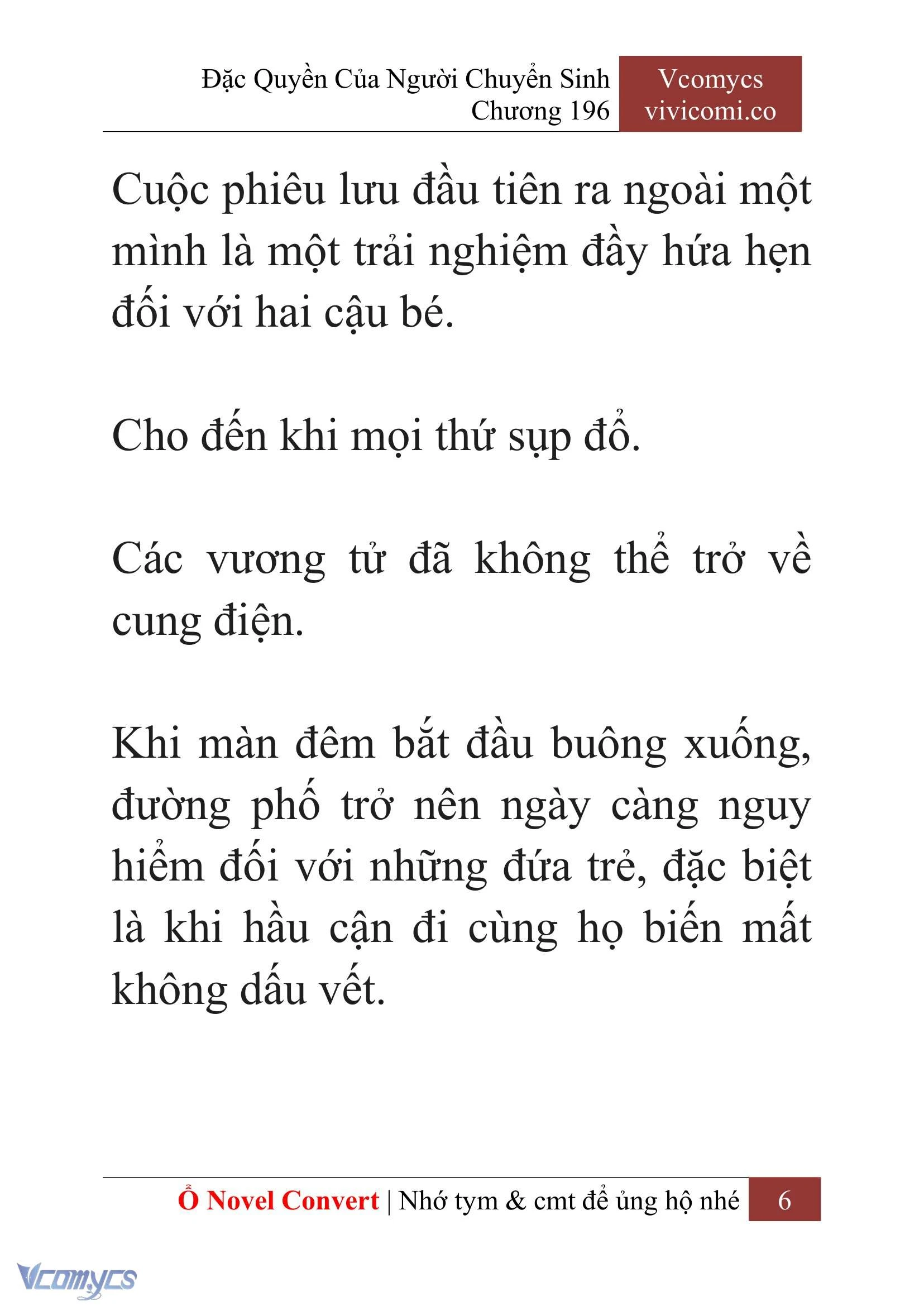 [Novel] Đặc Quyền Của Người Chuyển Sinh Chapter  196 - 9