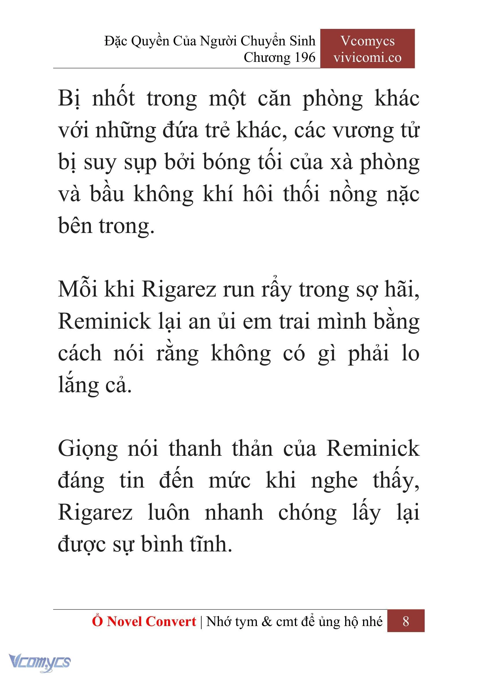 [Novel] Đặc Quyền Của Người Chuyển Sinh Chapter  196 - 11