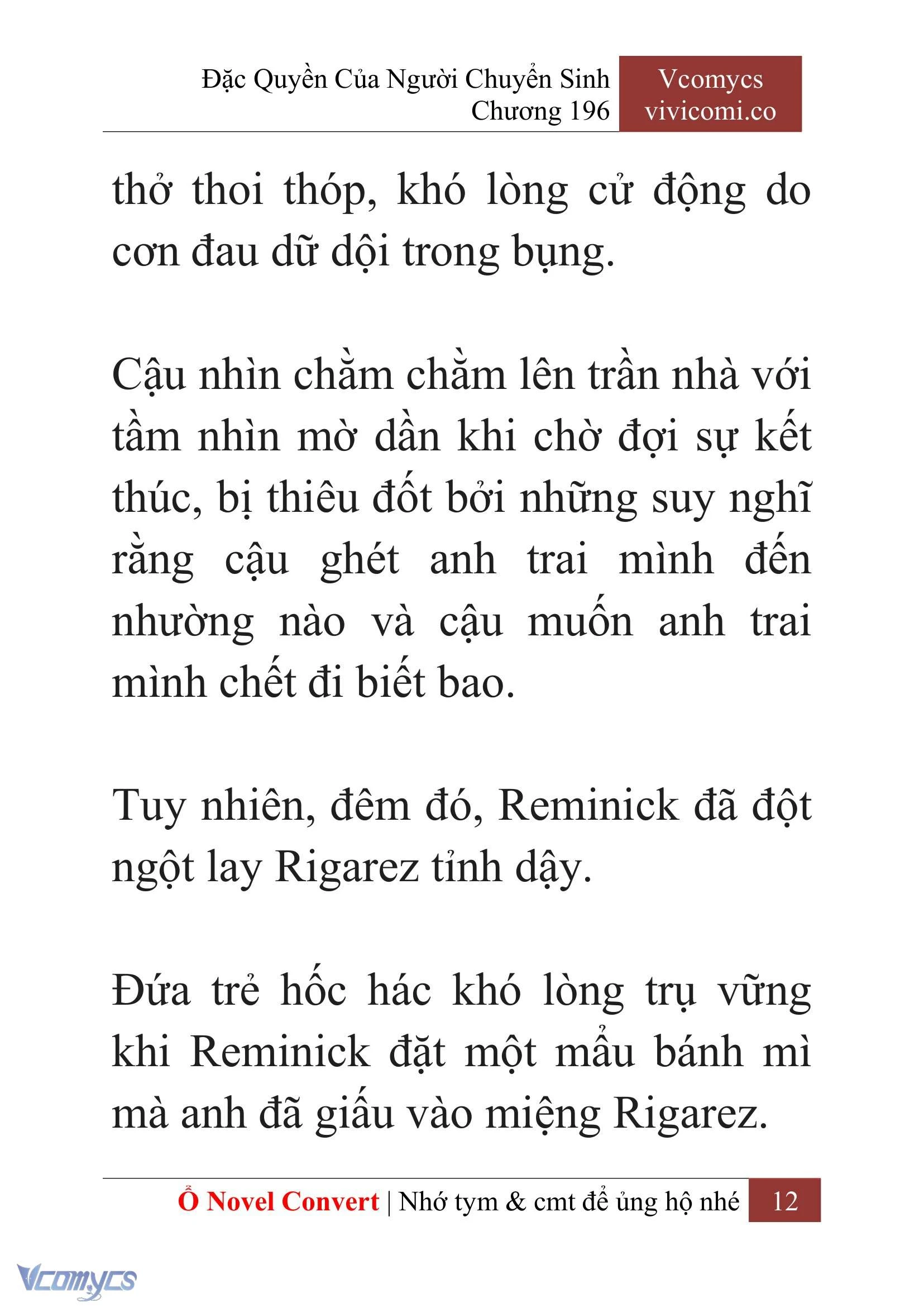 [Novel] Đặc Quyền Của Người Chuyển Sinh Chapter  196 - 15