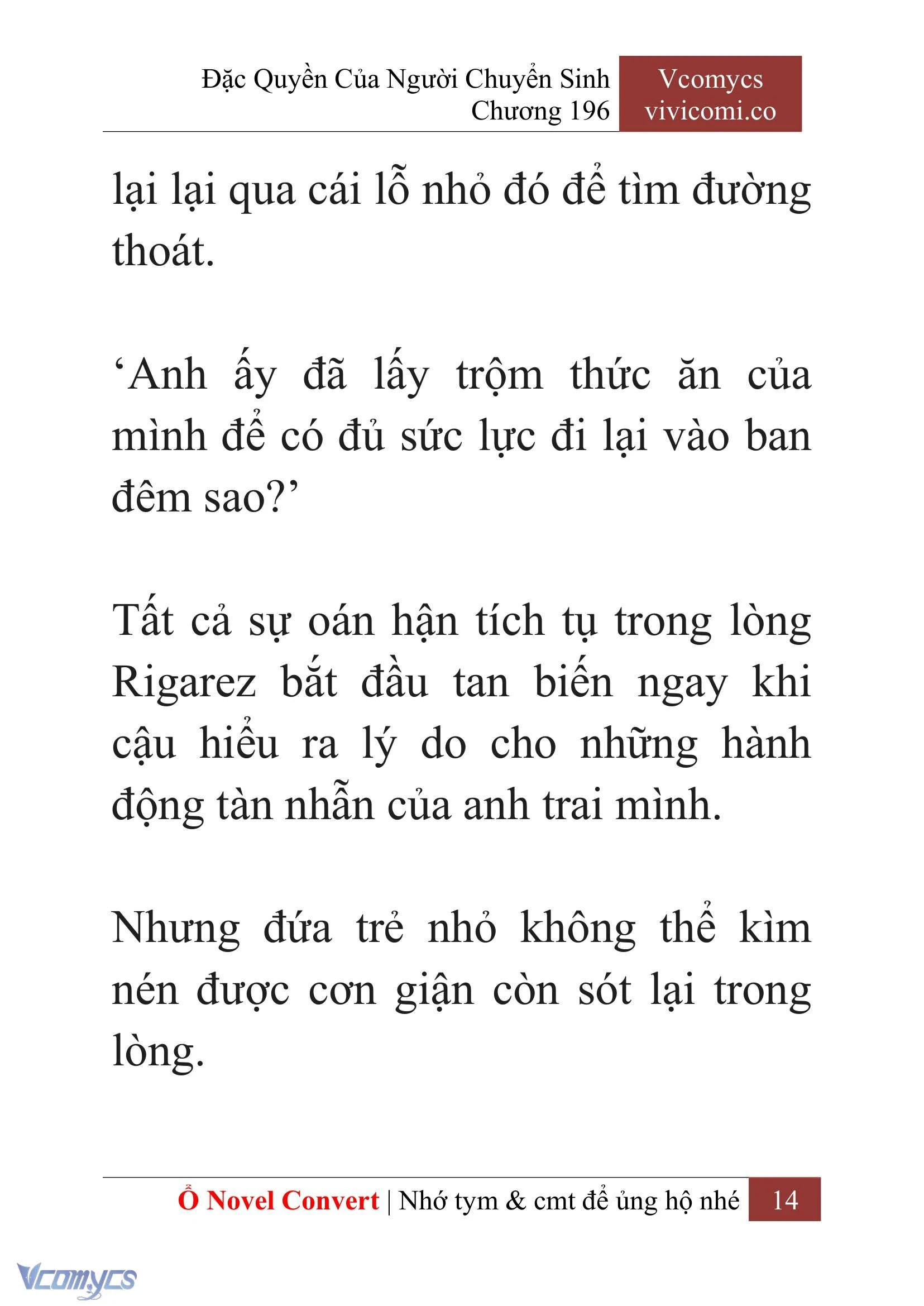 [Novel] Đặc Quyền Của Người Chuyển Sinh Chapter  196 - 17